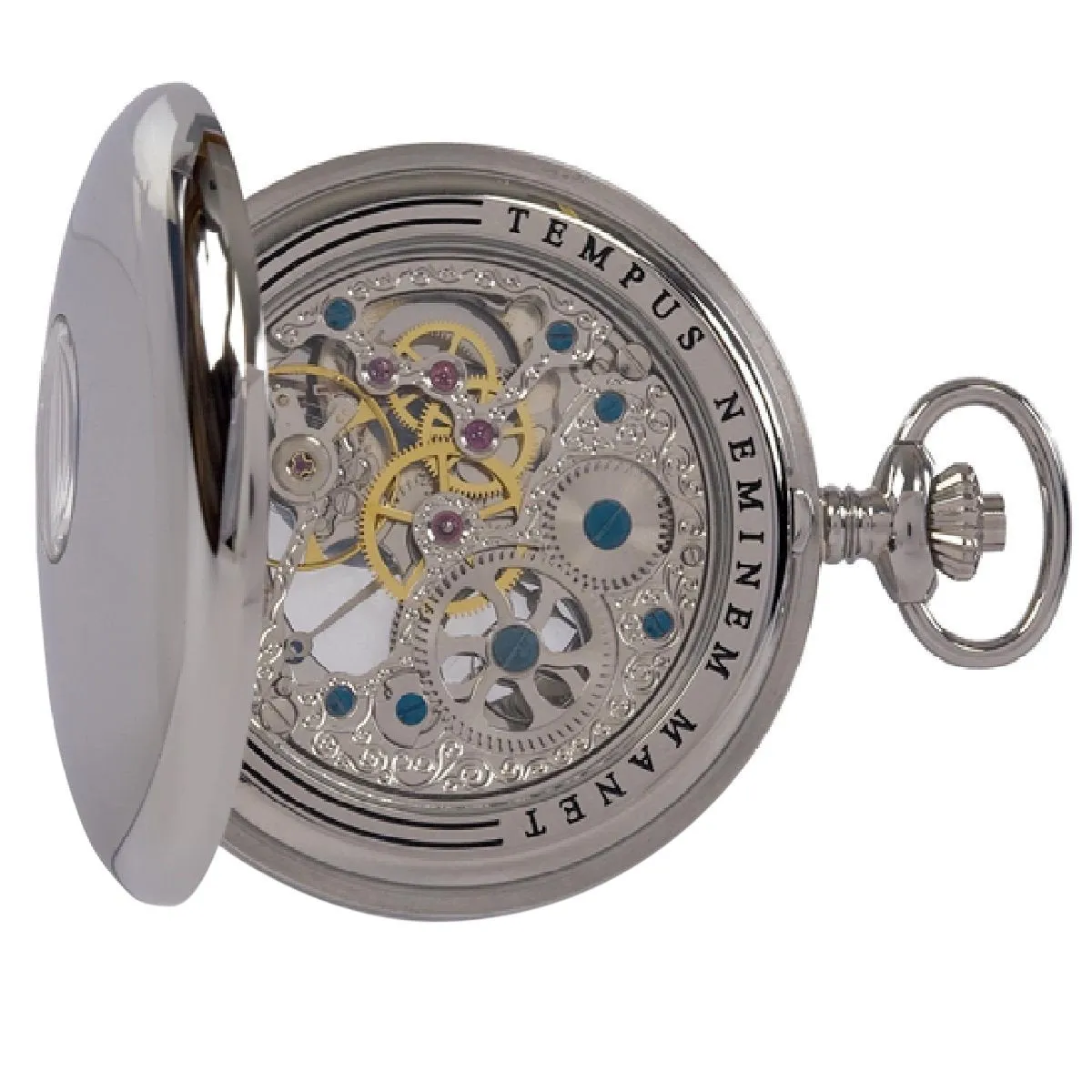 Mechanical Half Hunter Pocket Watch 53mm