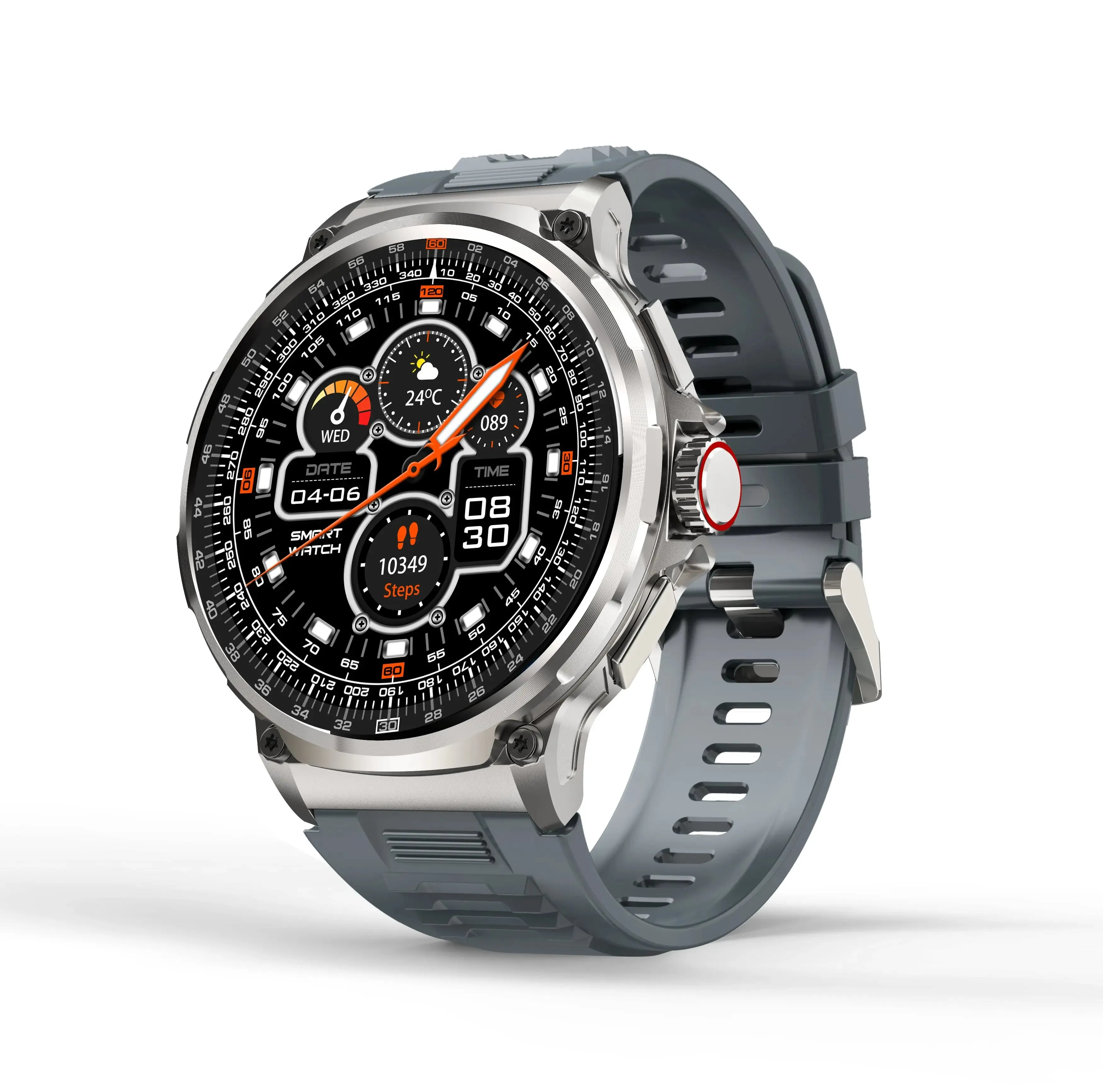 Men 710mAh Battery Long Standby Bluetooth Call Smartwatch