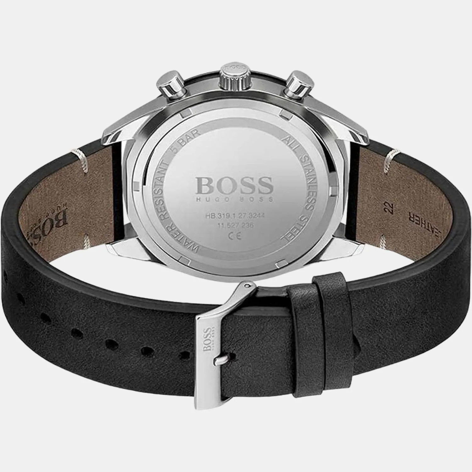 Men Black Analog Leather Watch 1513864