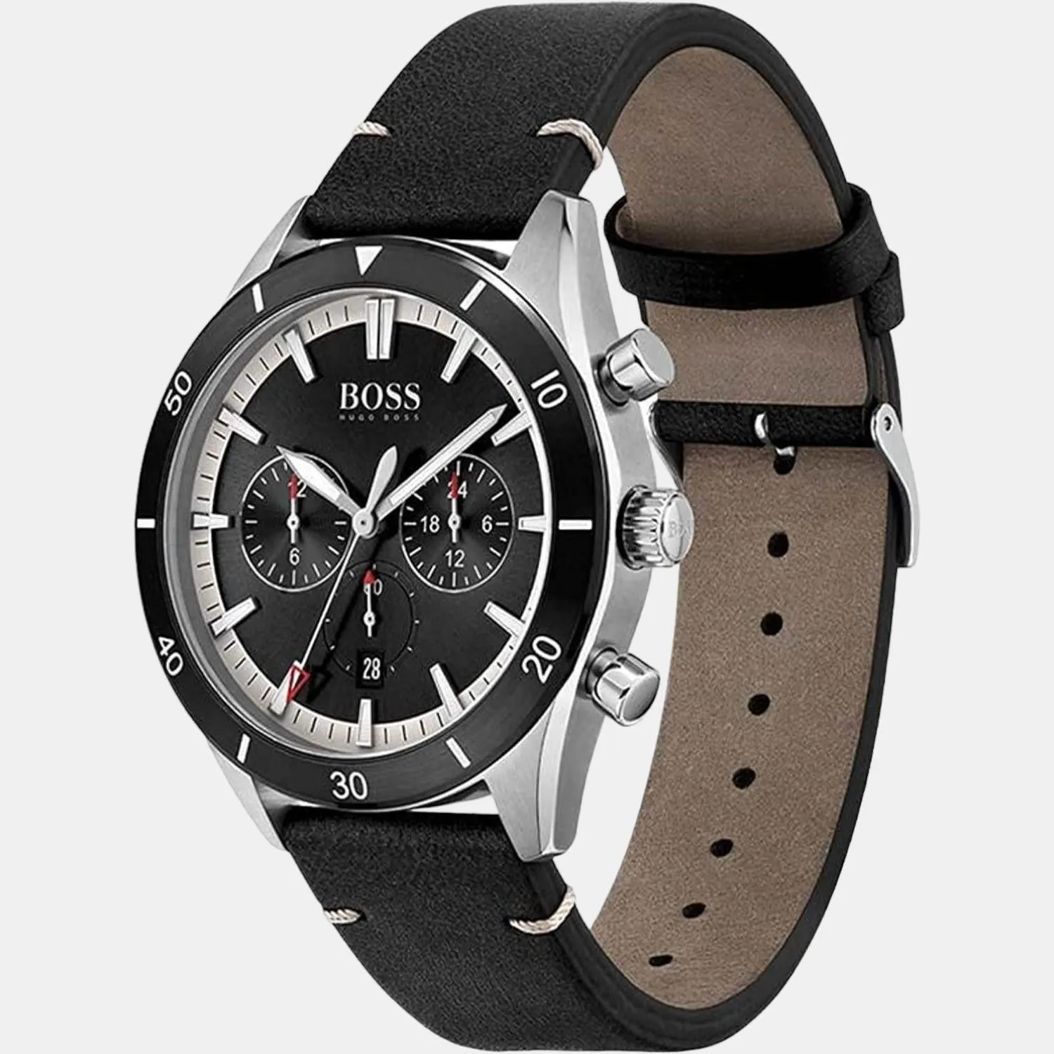 Men Black Analog Leather Watch 1513864