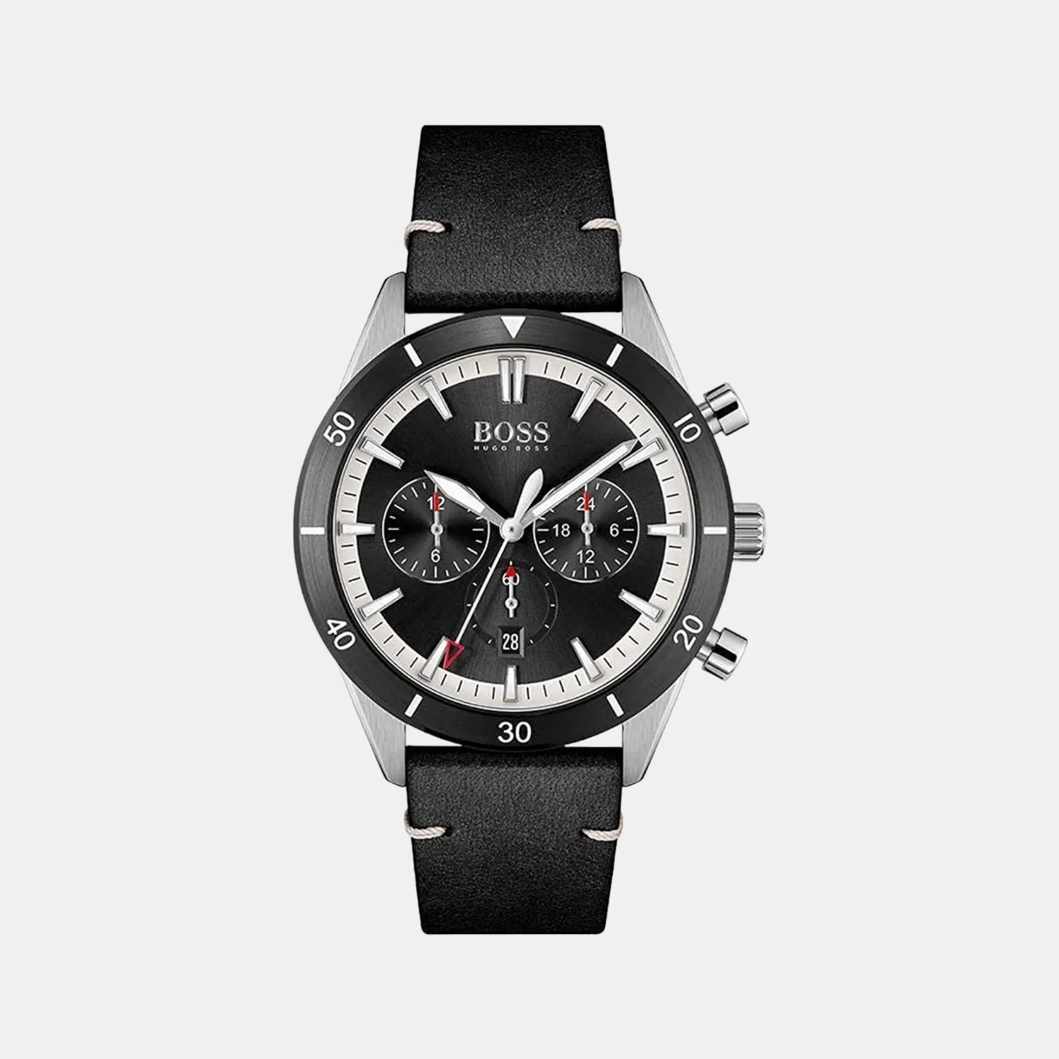 Men Black Analog Leather Watch 1513864