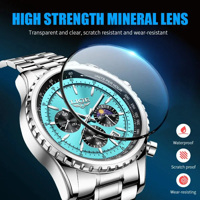 Men Waterproof Sport Wrist watch