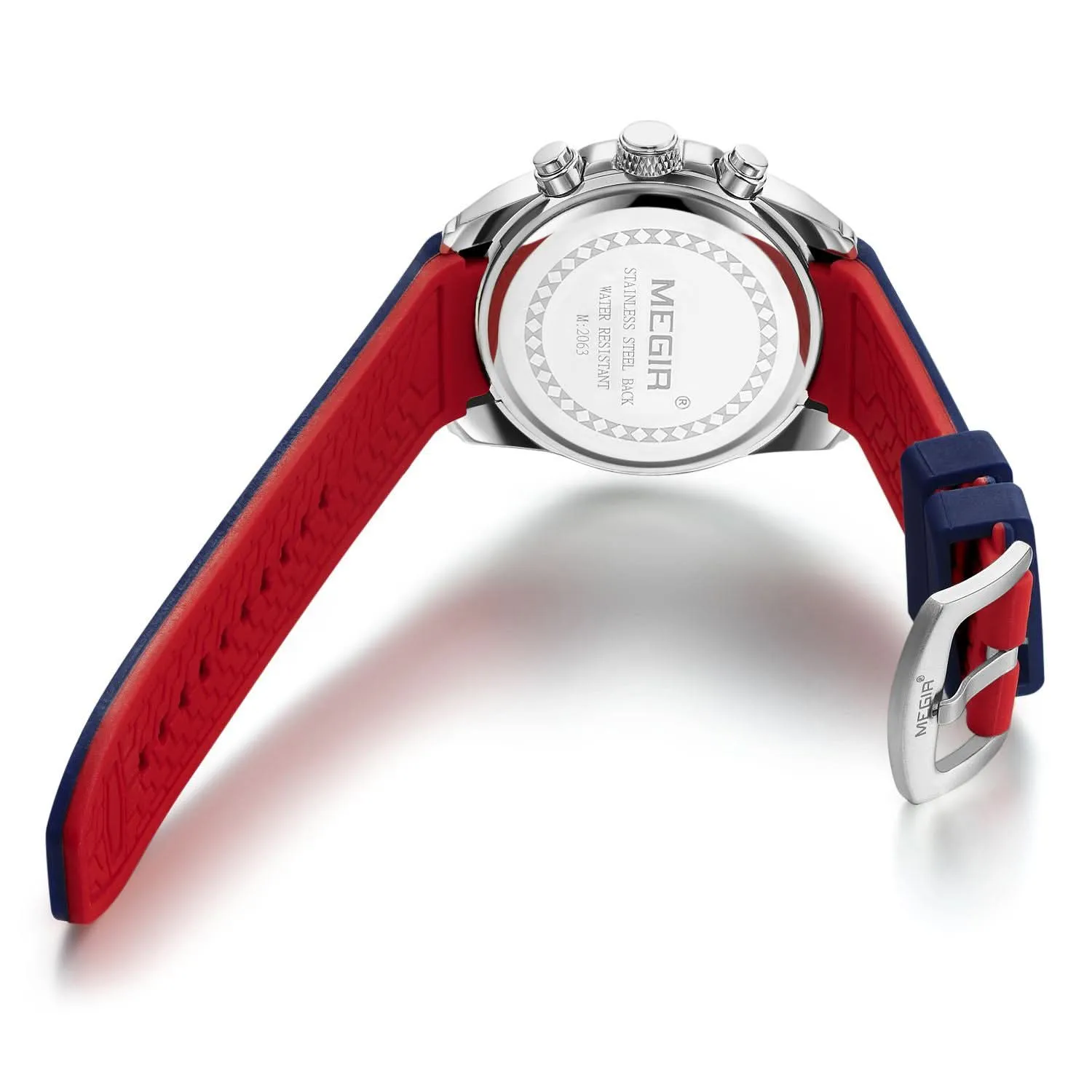 Men's Sports Watch - Luminous Waterproof Silicone Strap