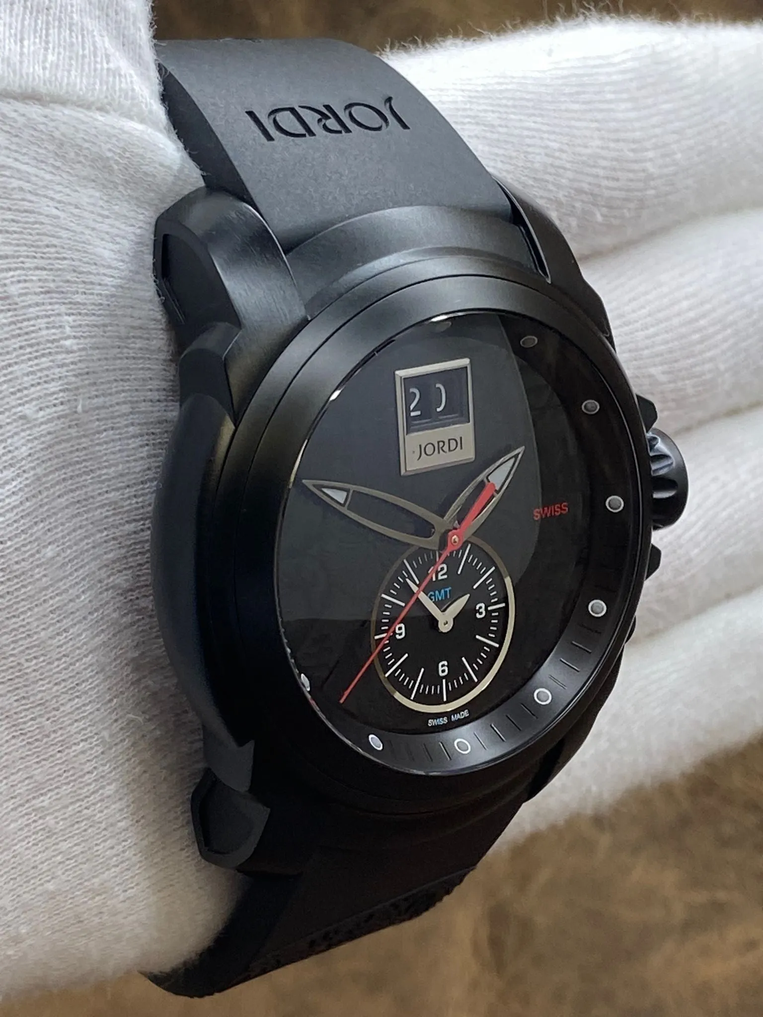 Michel Jordi Mega Icon Magic Black 300.09.001.01 Black Dial Quartz Men's Watch