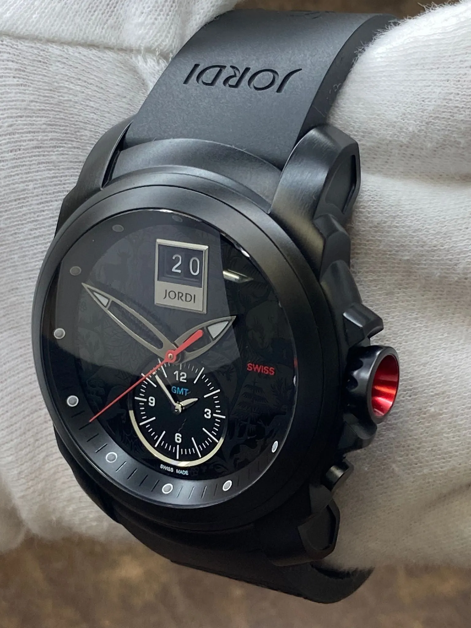 Michel Jordi Mega Icon Magic Black 300.09.001.01 Black Dial Quartz Men's Watch