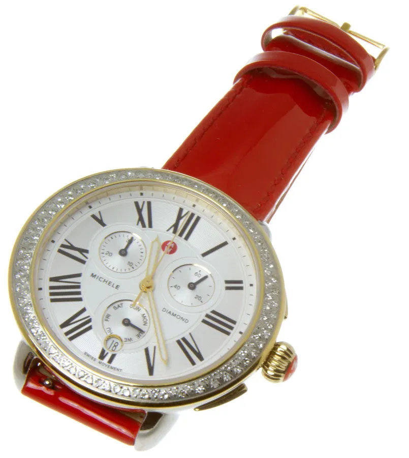 Michele Serein Chronograph Diamond Watch