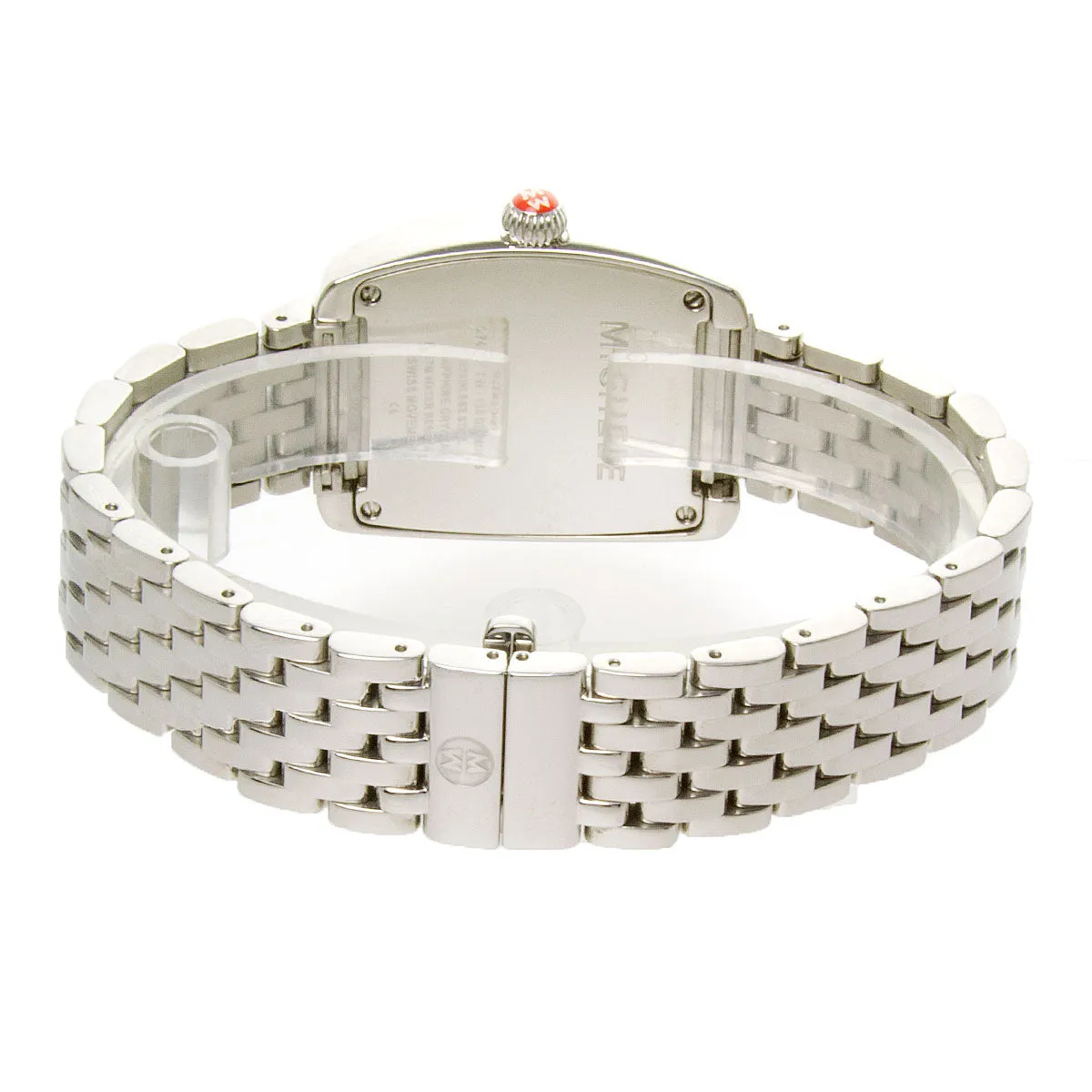 Michele Urban Mini Diamond Watch with Diamond Bracelet