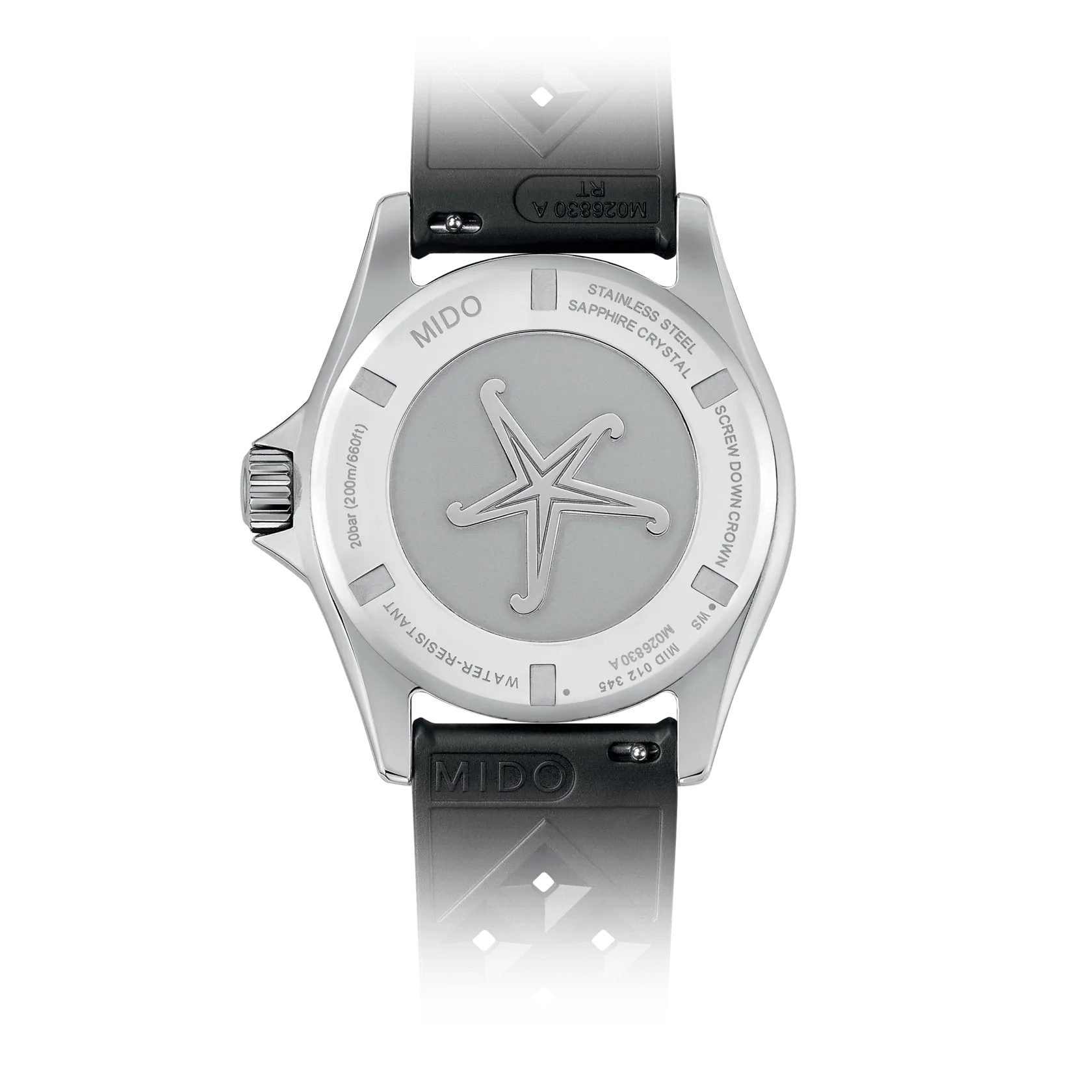 Mido Ocean Star Tribute Grey Gradient Dial Men's Watch M0268301708100