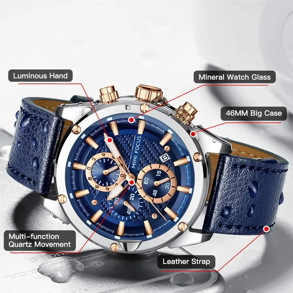 Mini Focus Men Watches Business Casual Wrist Watches