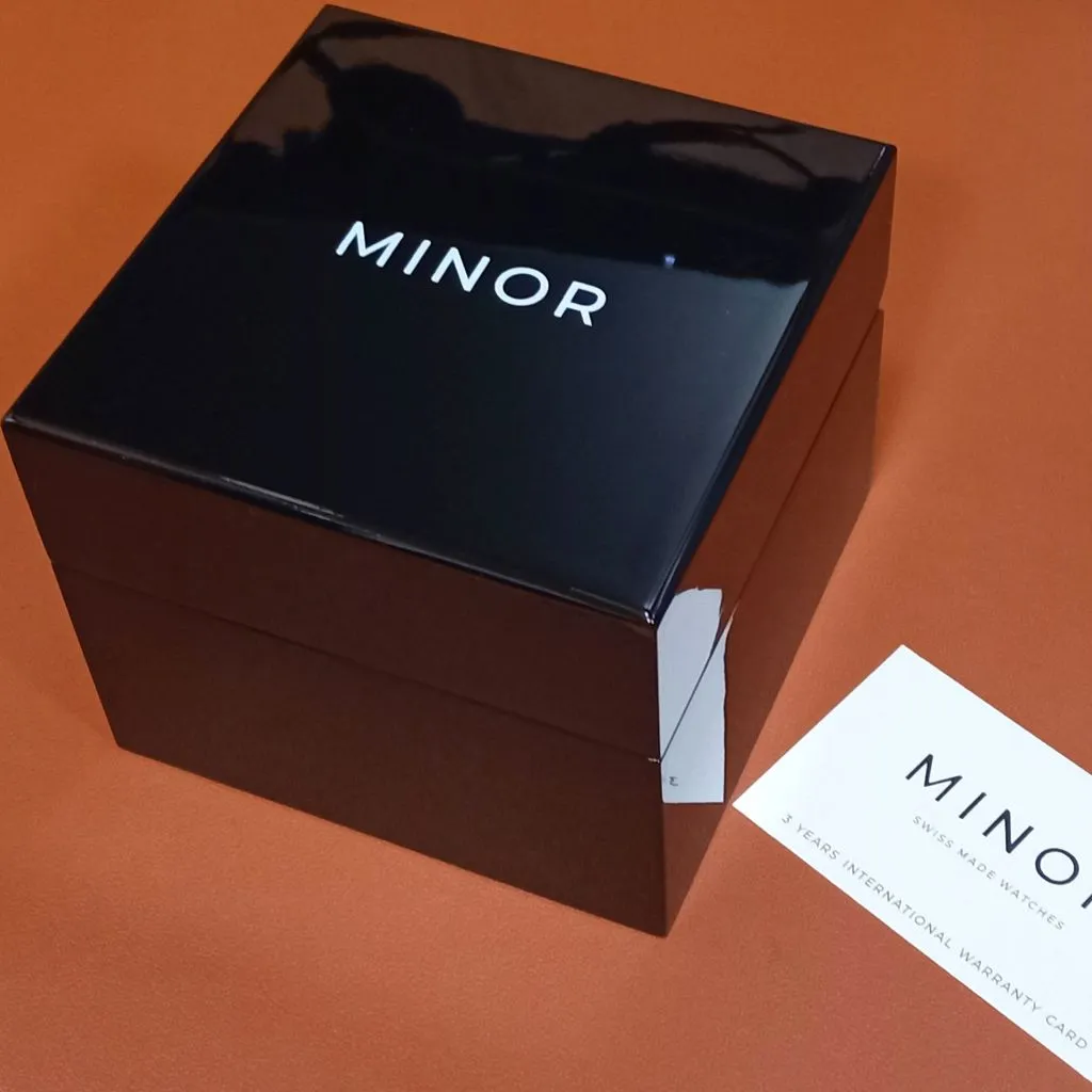 Minor Heritage Electric&nbsp;Blue - Swiss&nbsp;Made Limited&nbsp;Edition