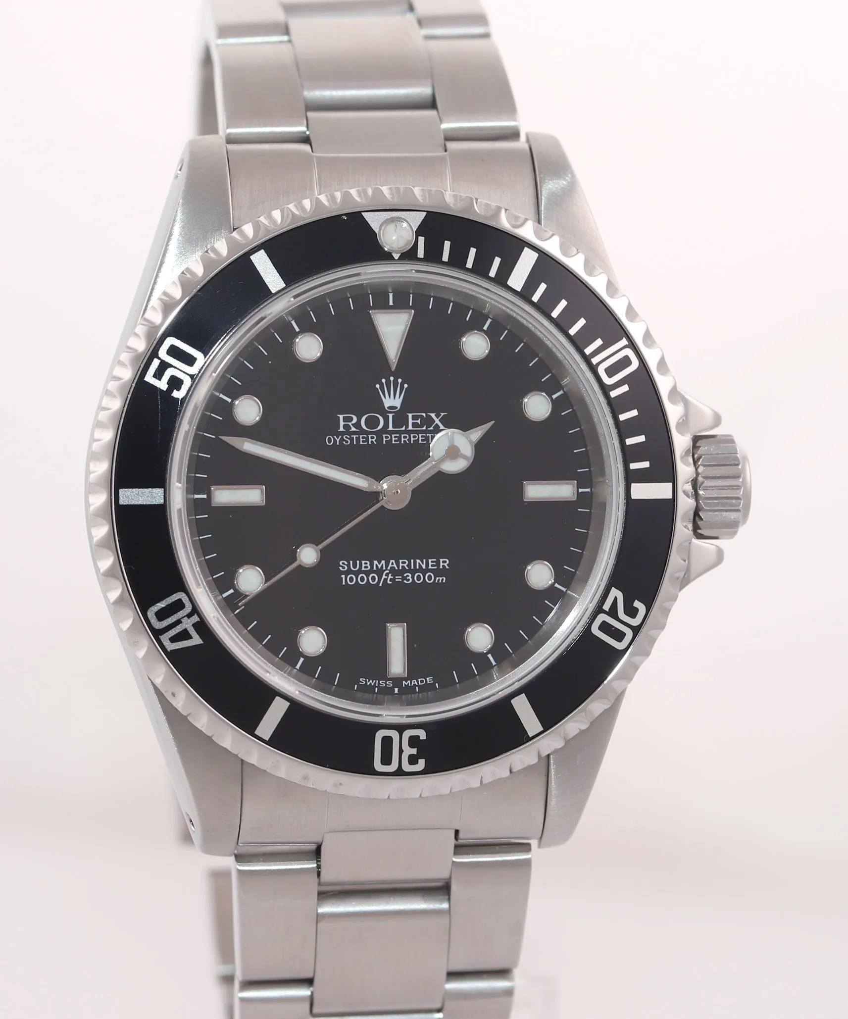 MINT 2005 Rolex Submariner No-Date 14060m Steel Black Dive 40mm Watch Box