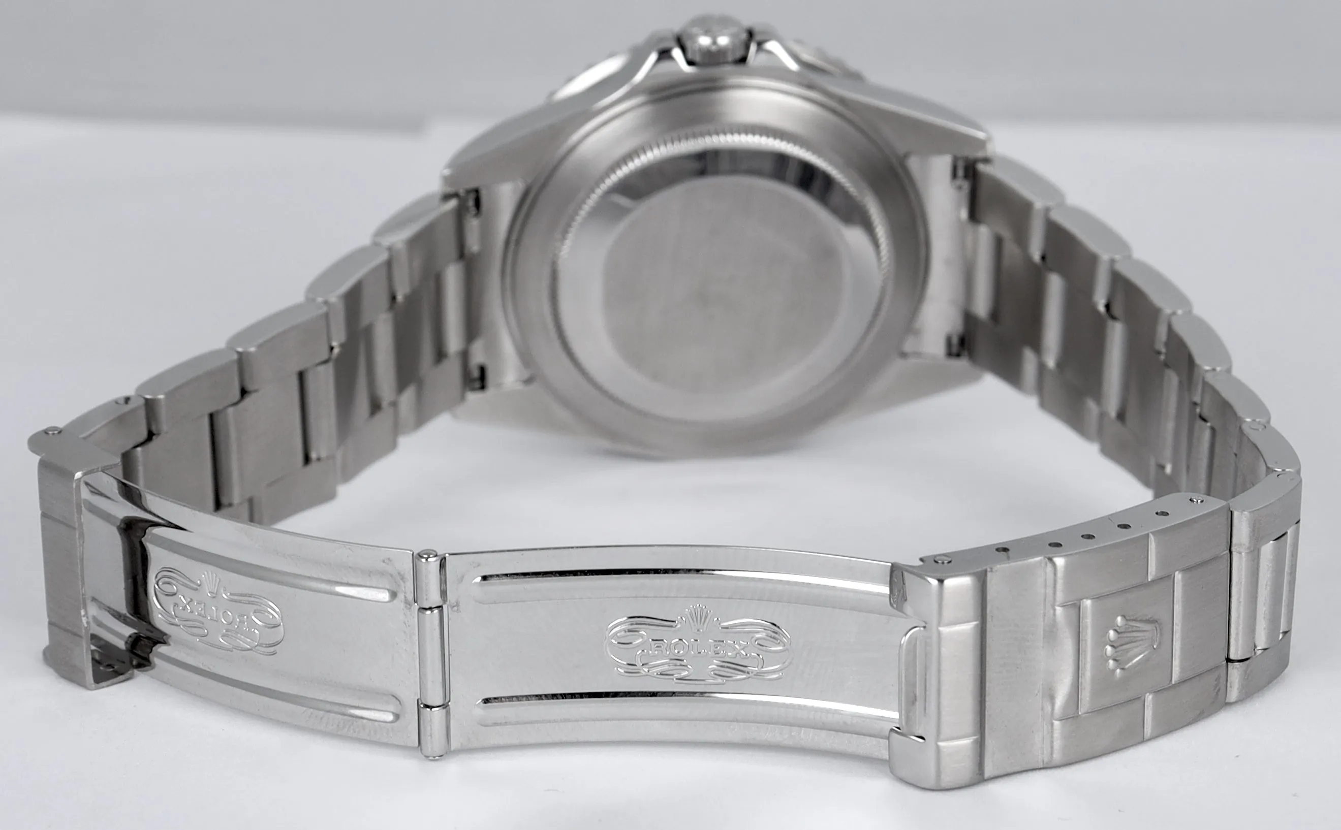 MINT 2006 Rolex GMT-Master II PEPSI Steel Red Blue SEL NO-HOLES 40mm 16710 Watch