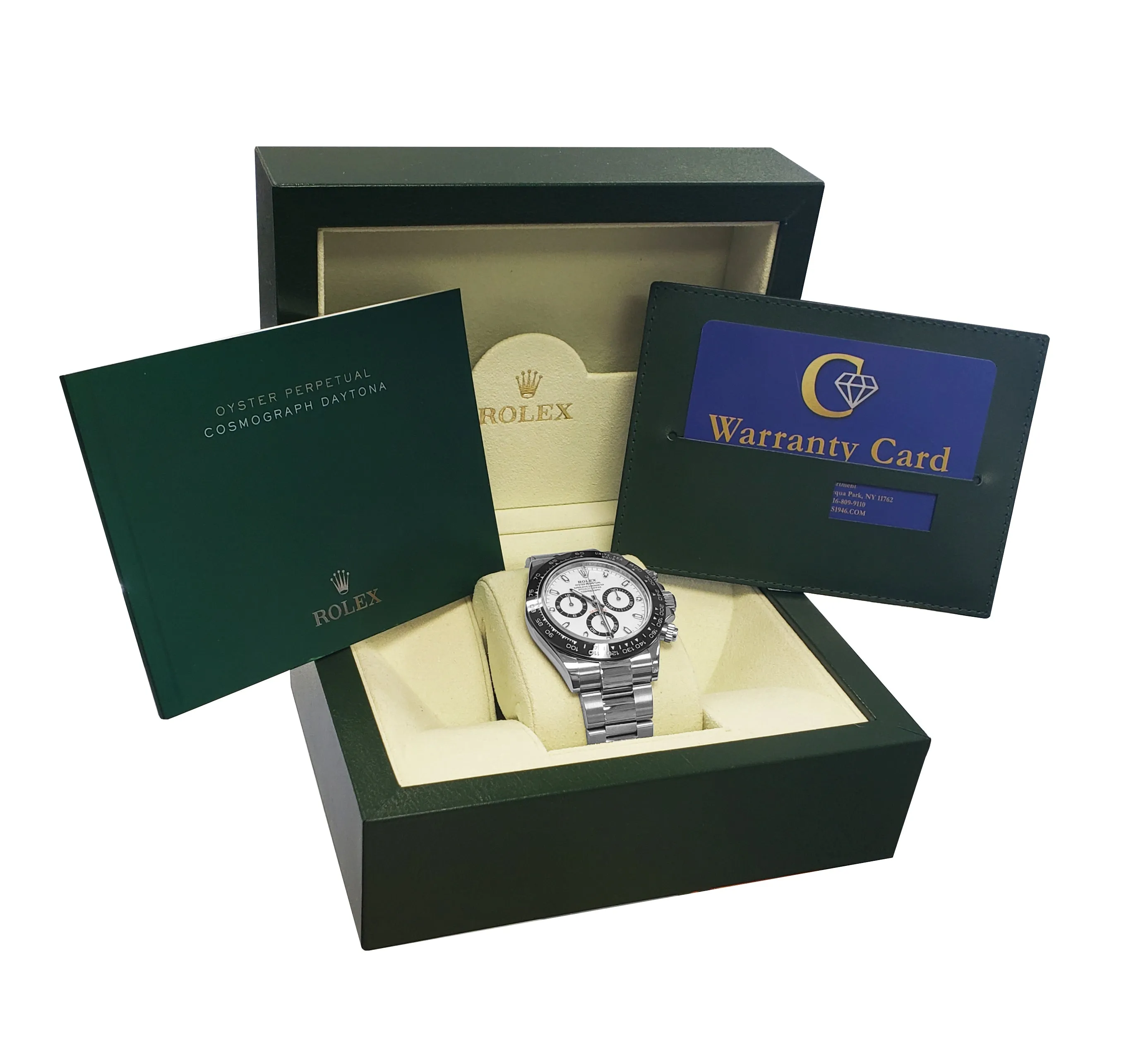 MINT 2019 Rolex Daytona Cosmograph 40mm Steel White Chronograph Watch 116500 LN