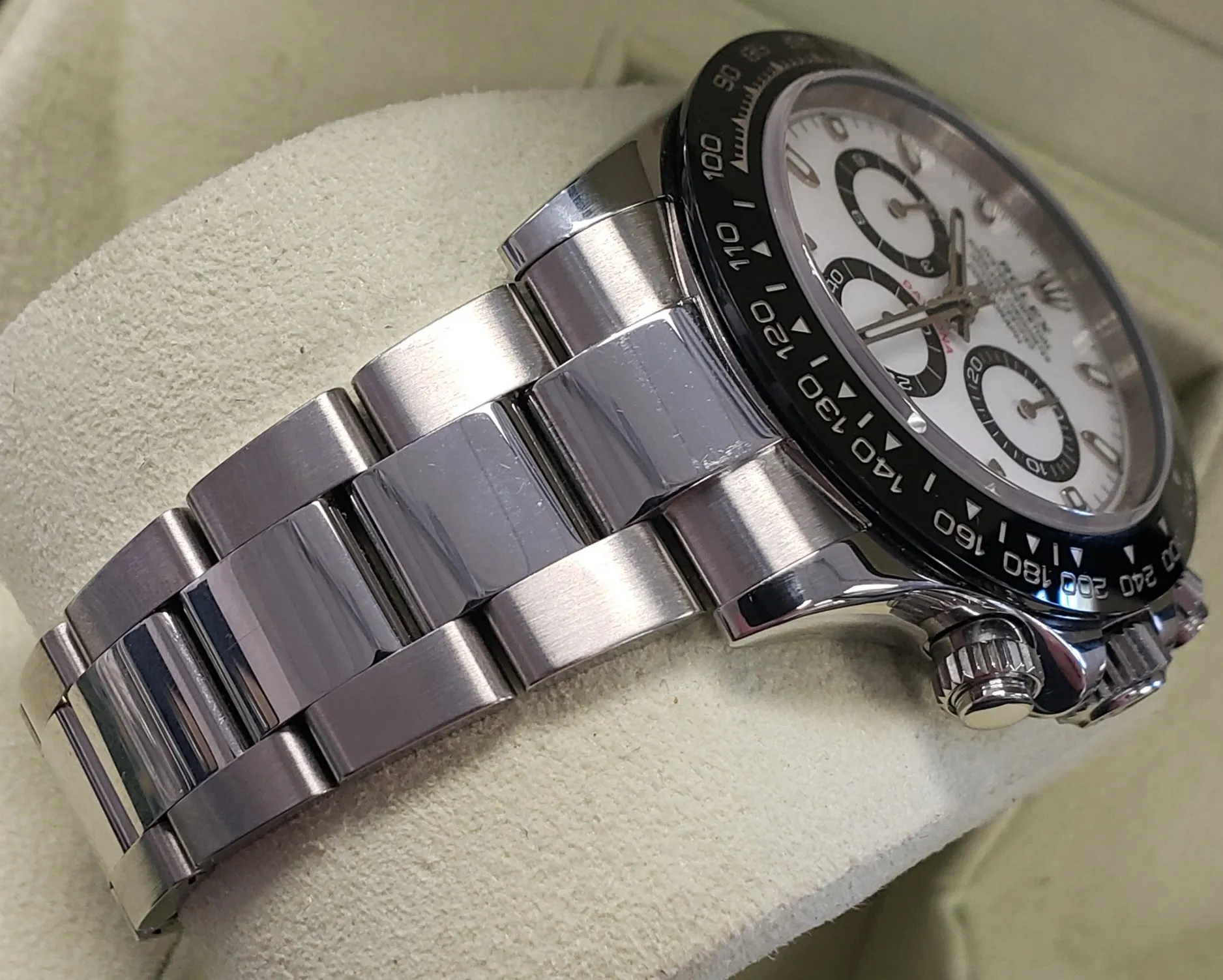 MINT 2019 Rolex Daytona Cosmograph 40mm Steel White Chronograph Watch 116500 LN