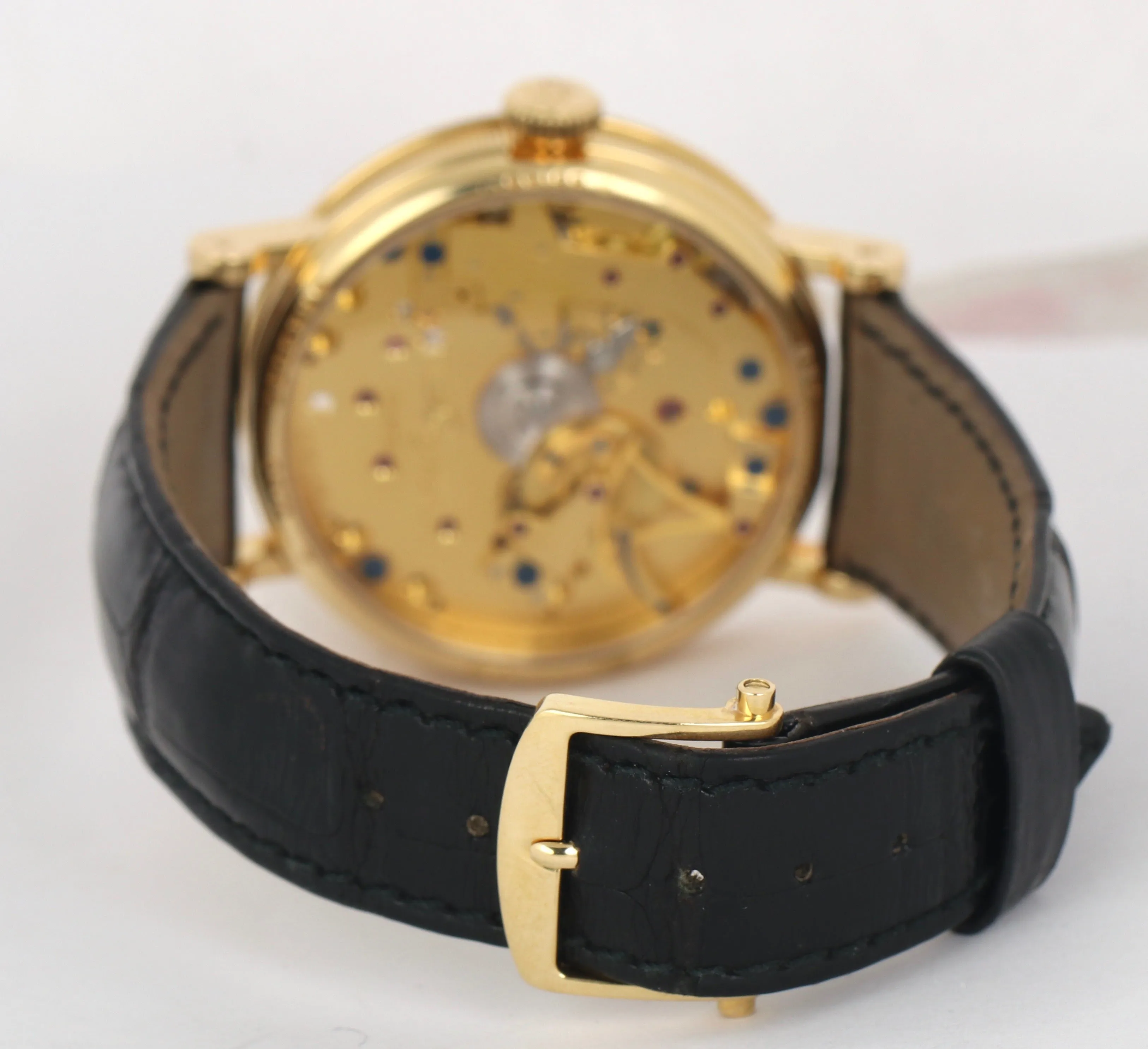 MINT Breguet La Tradition 7027 18K Yellow Gold 37mm Mechanical Power Reserve