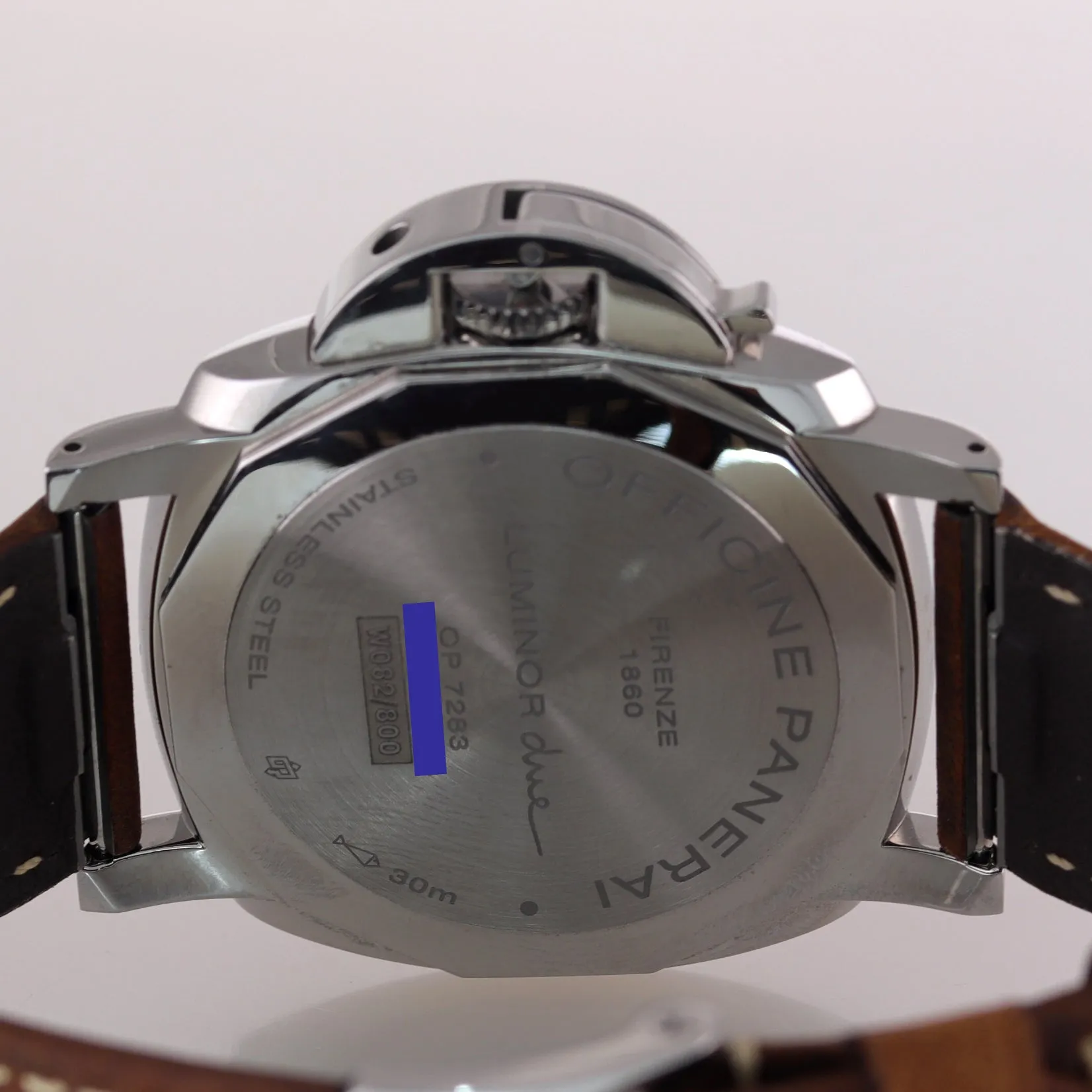 MINT Panerai Luminor Due PAM 904 42mm Automatic Rhodium Grey PAM00904 Watch