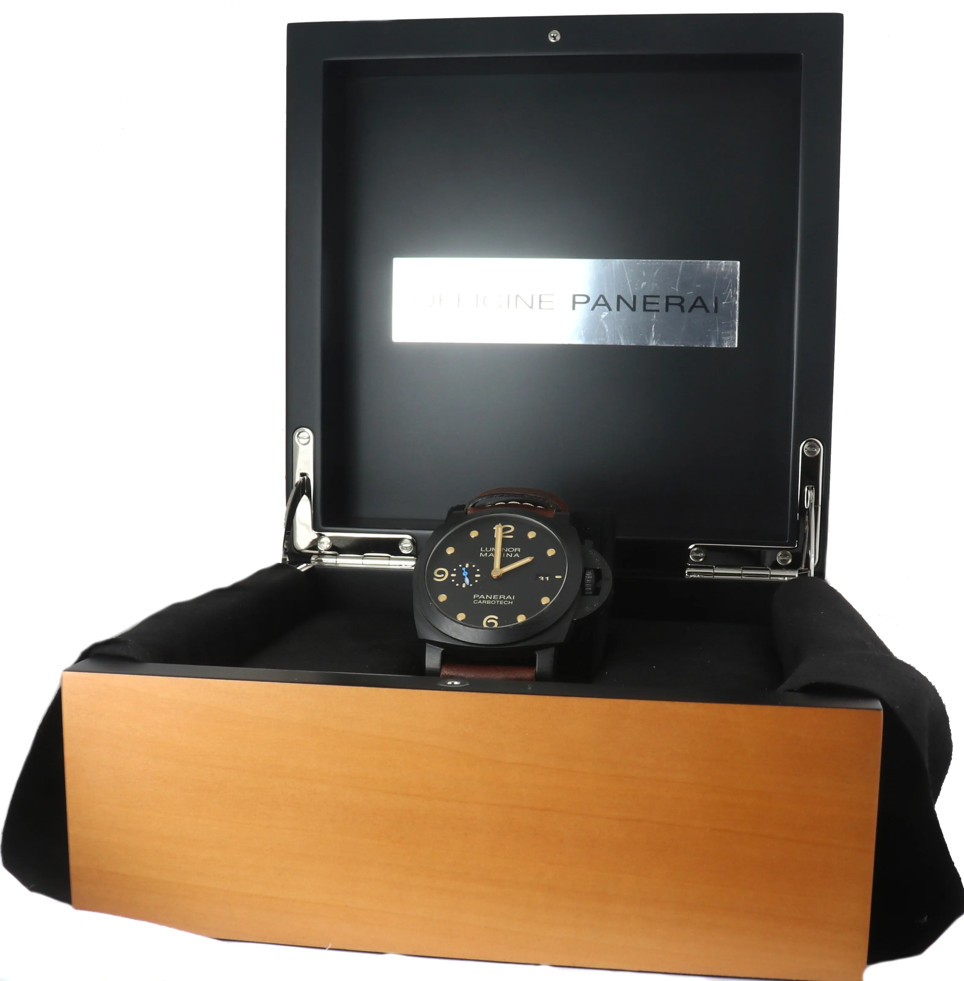 MINT Panerai Luminor Marina 1950 3 Days Black Carbotech PAM00661 44mm PAM 661