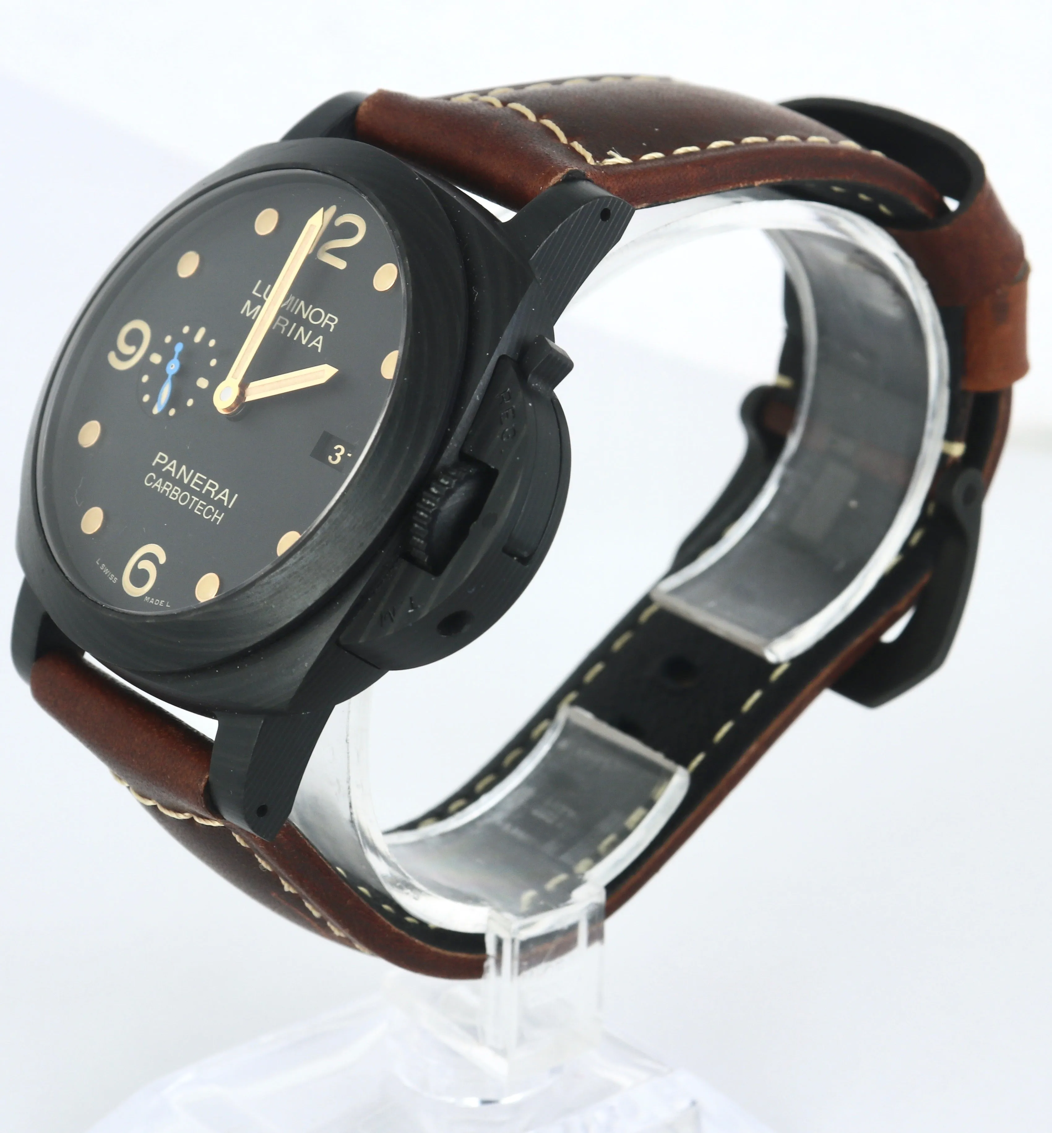 MINT Panerai Luminor Marina 1950 3 Days Black Carbotech PAM00661 44mm PAM 661