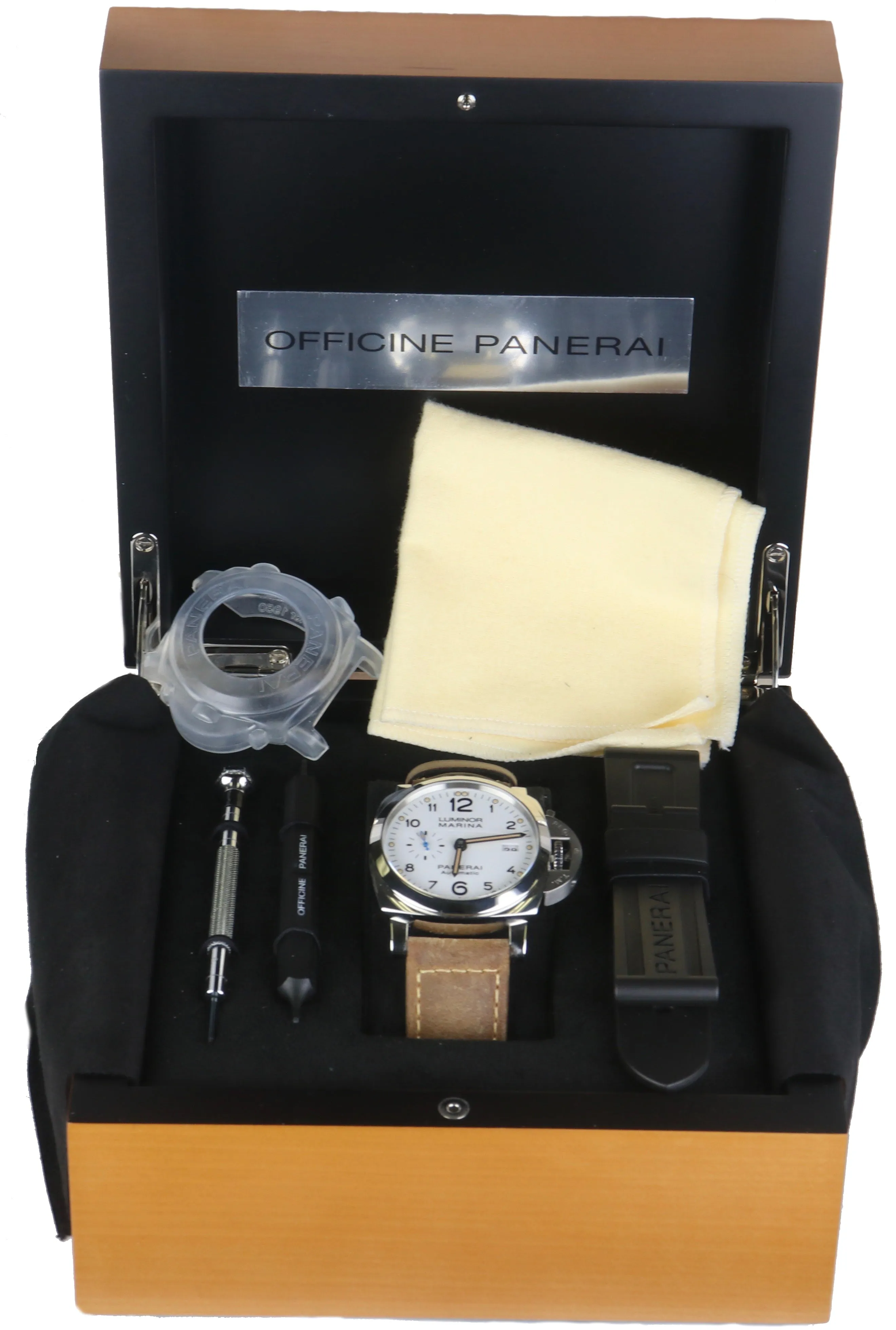 MINT Panerai Luminor Marina 1950 3 Days White PAM 1499 Stainless PAM01499 44MM