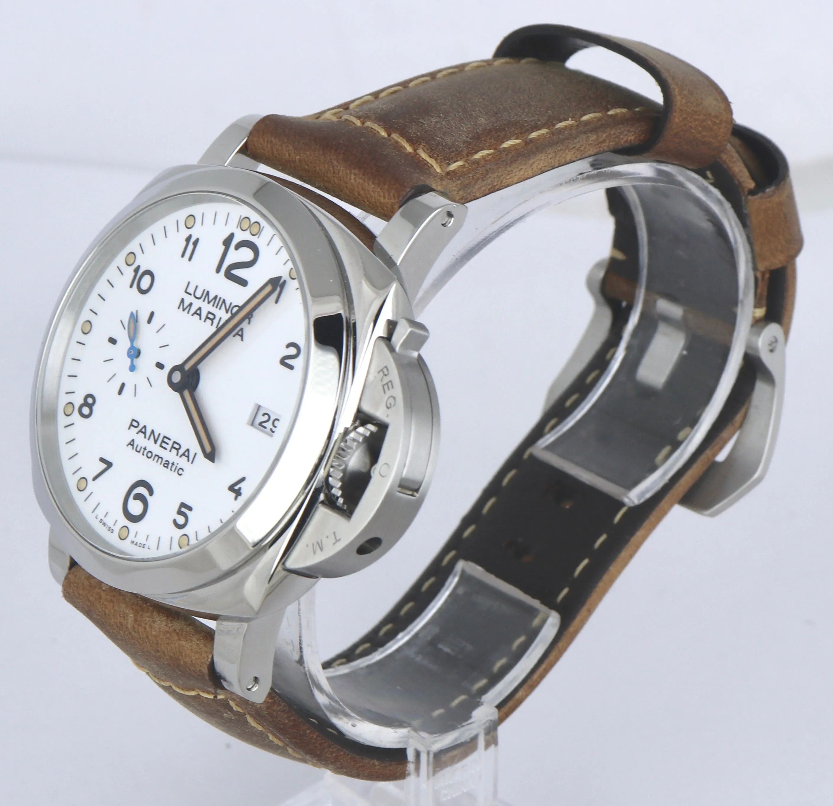 MINT Panerai Luminor Marina 1950 3 Days White PAM 1499 Stainless PAM01499 44MM