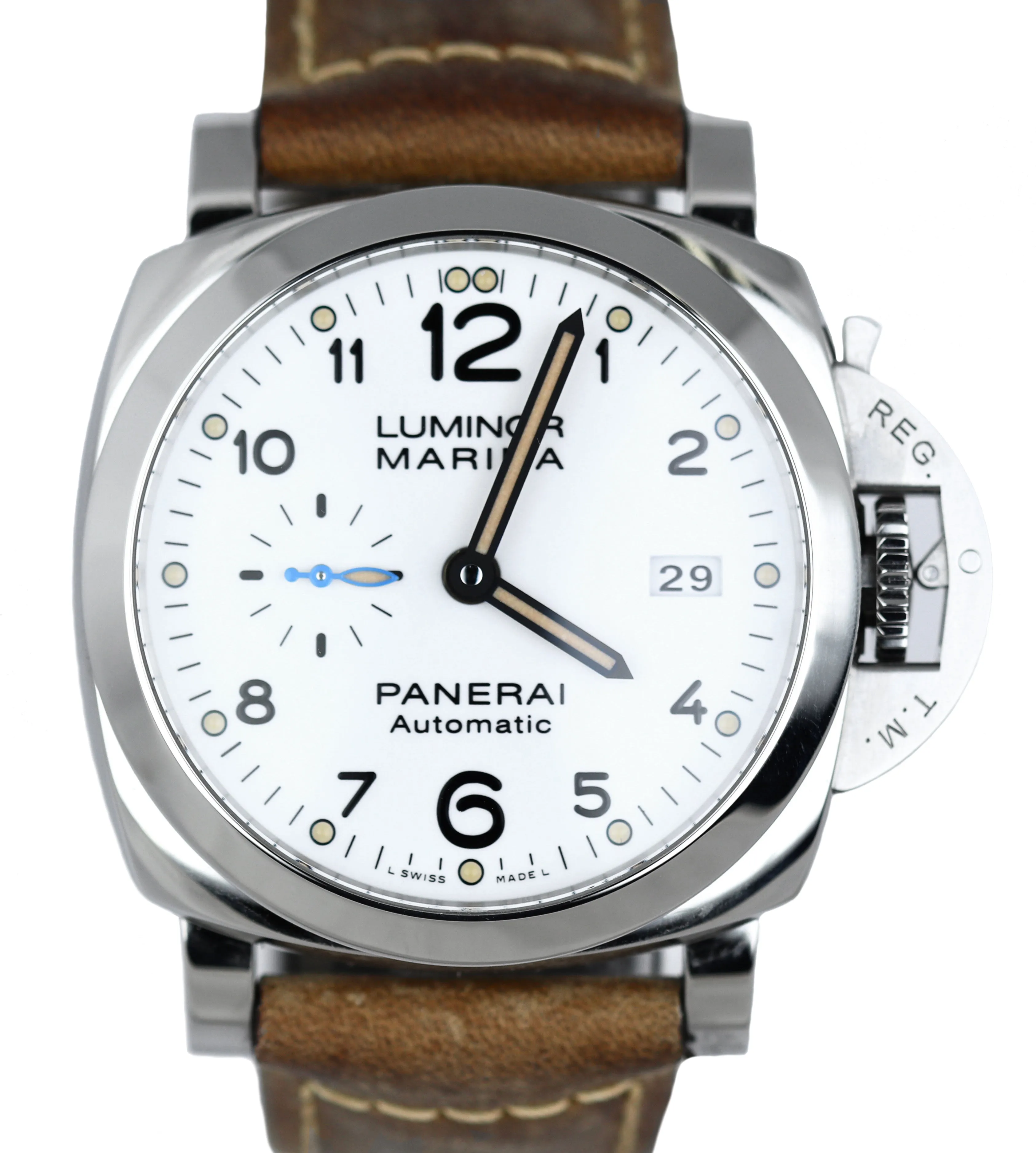 MINT Panerai Luminor Marina 1950 3 Days White PAM 1499 Stainless PAM01499 44MM