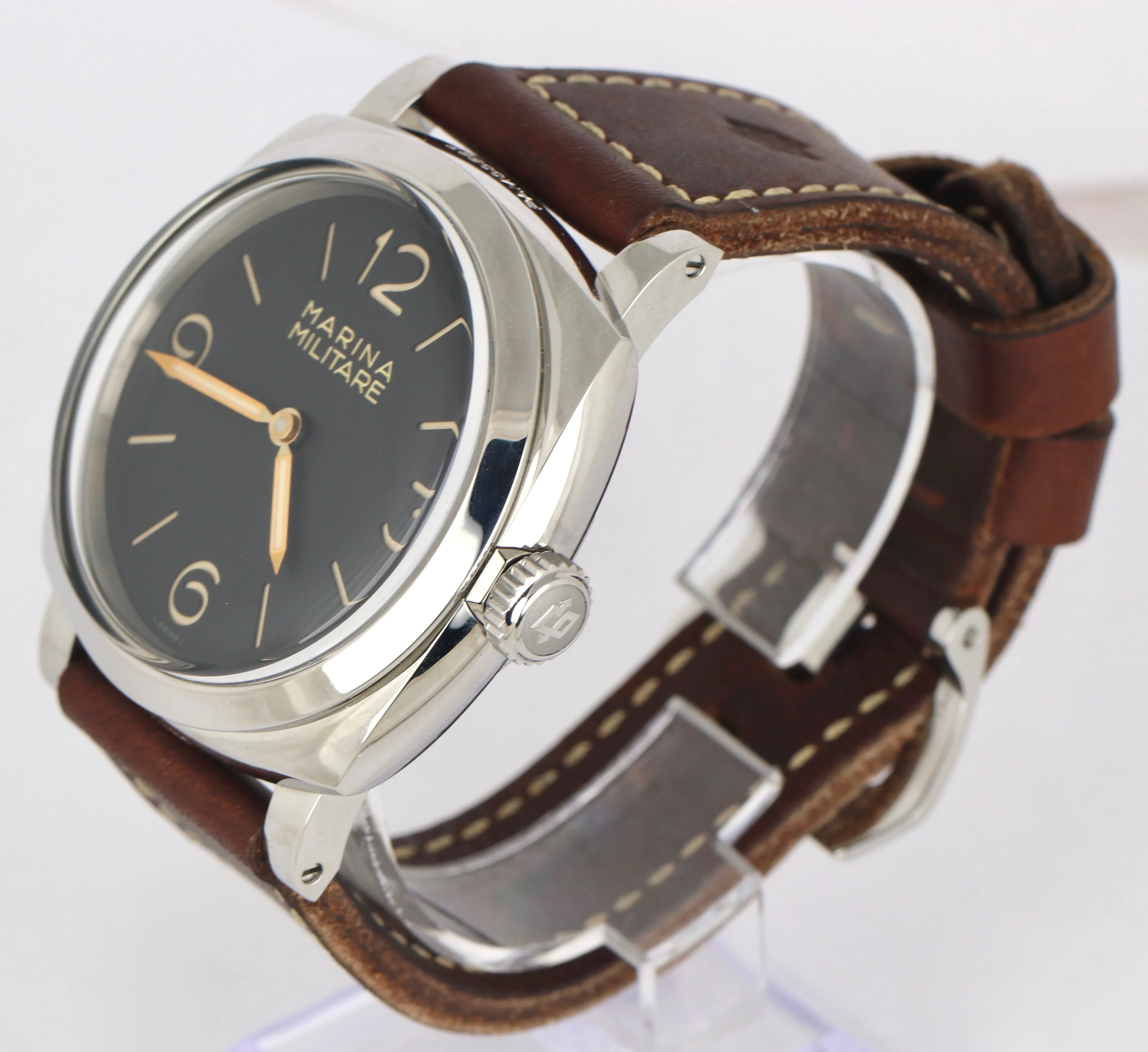 MINT Panerai Radiomir 1940 Marina Militare PAM00587 Stainless Black PAM 587 47mm