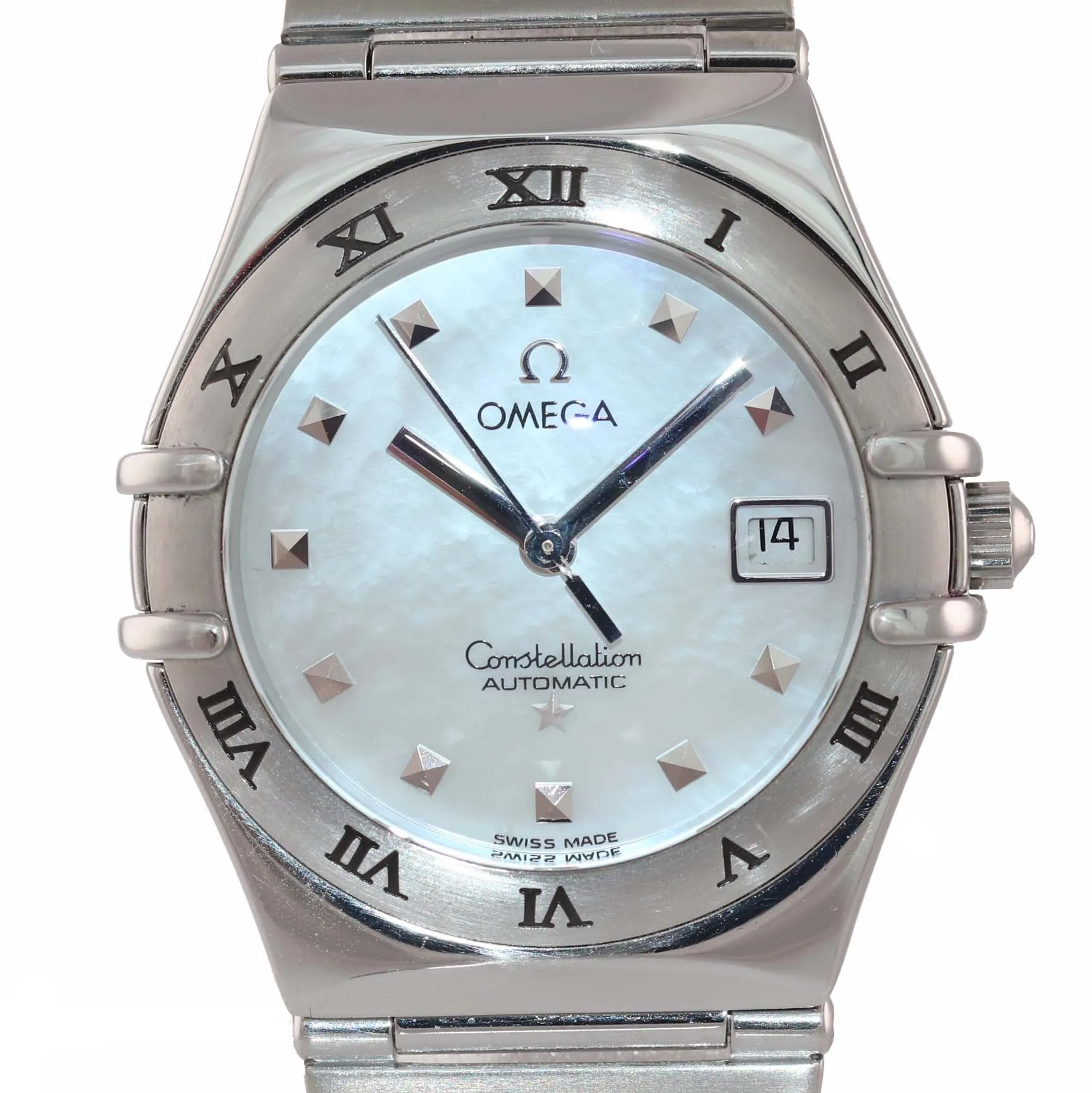 MINT PAPERS Ladies Omega Constellation Steel 1591.71 27mm MOP Automatic Watch