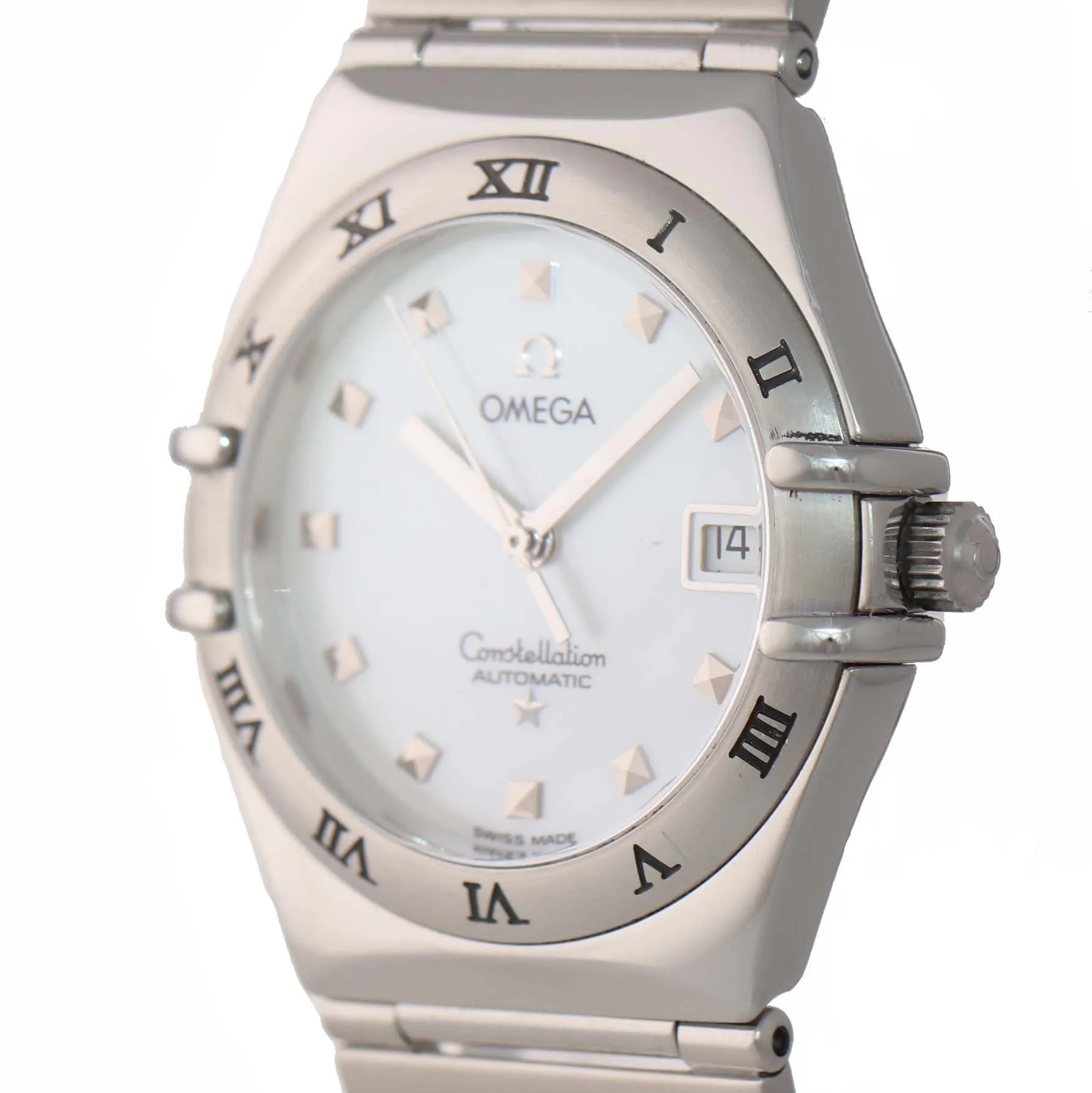 MINT PAPERS Ladies Omega Constellation Steel 1591.71 27mm MOP Automatic Watch