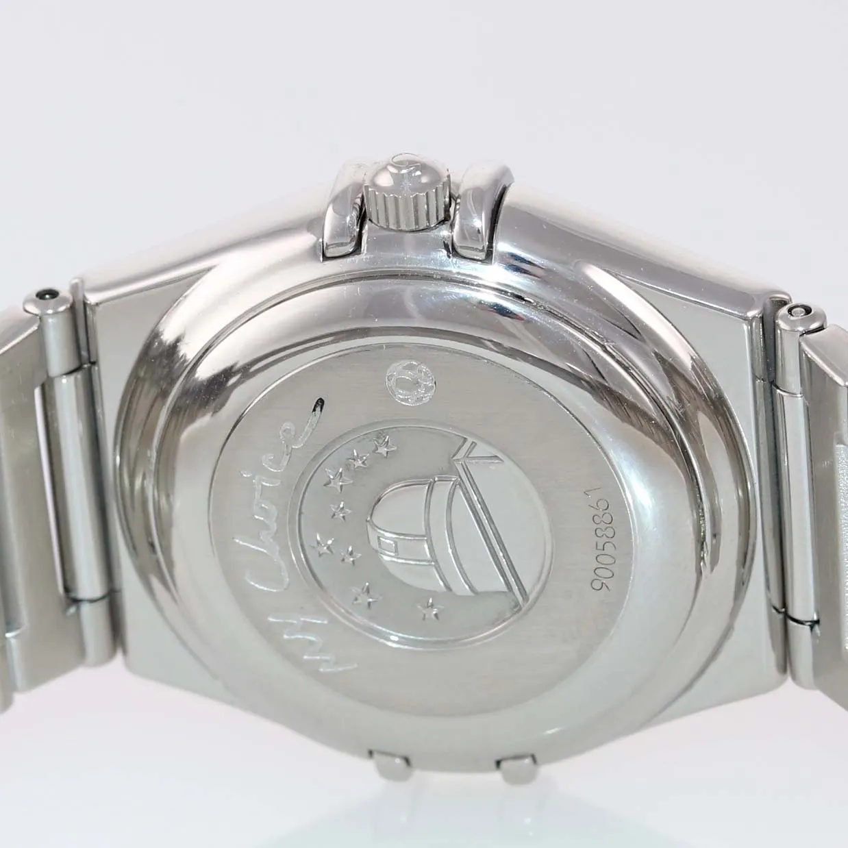 MINT PAPERS Ladies Omega Constellation Steel 1591.71 27mm MOP Automatic Watch