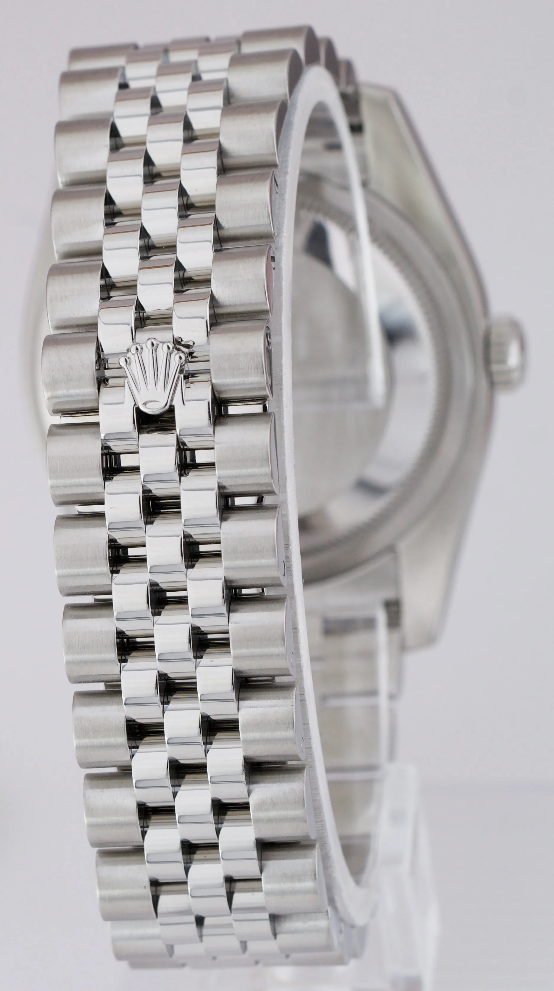 MINT Rolex DateJust Blue 36mm RED ROULETTE Steel Oyster Smooth Watch 116200