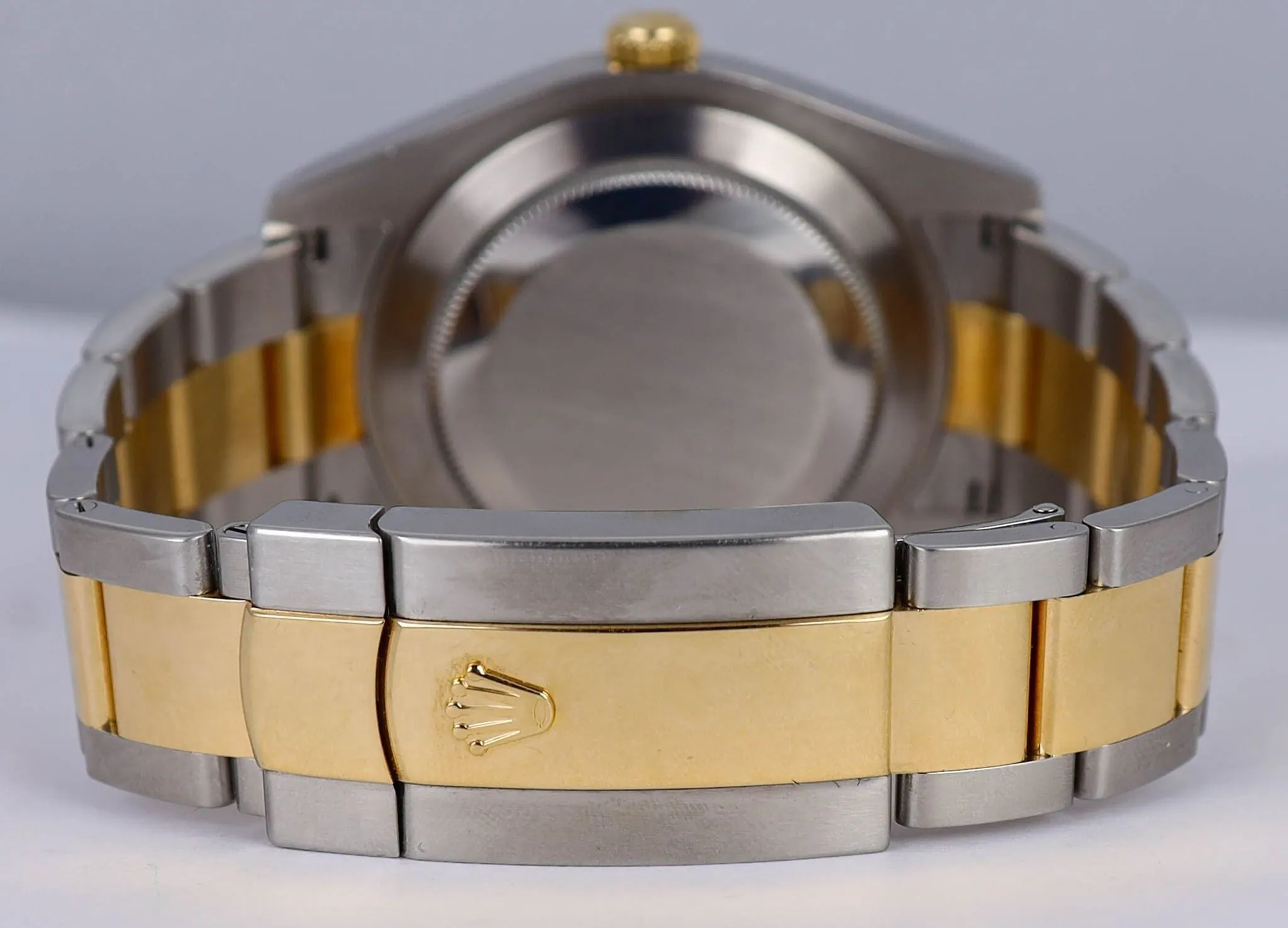 MINT Rolex Datejust II 41mm Black Two-Tone Yellow Gold Steel Watch 116333 BOX