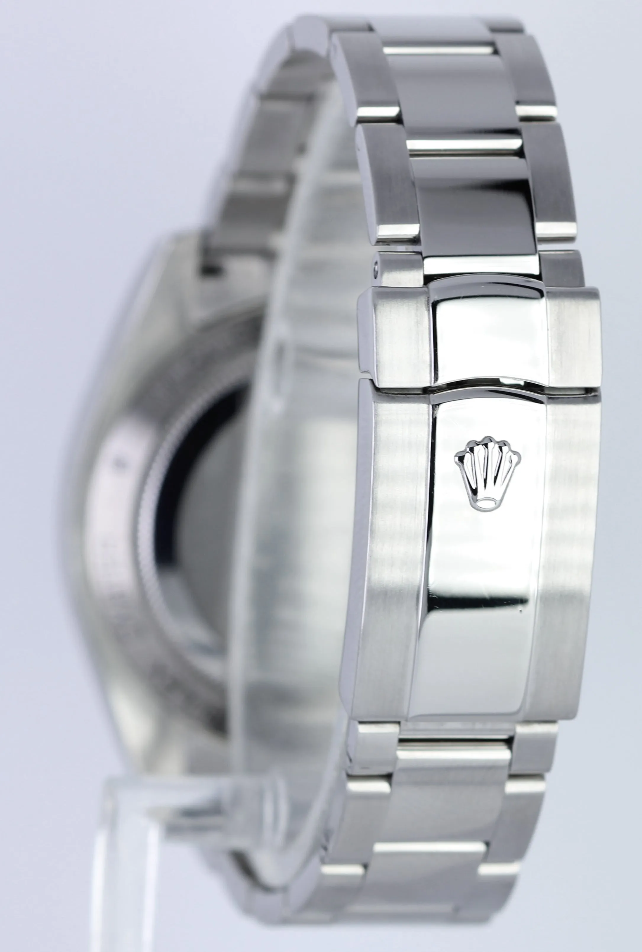 MINT Rolex Milgauss 116400 Black Anti-Magnetic Stainless Steel Oyster 40mm Watch