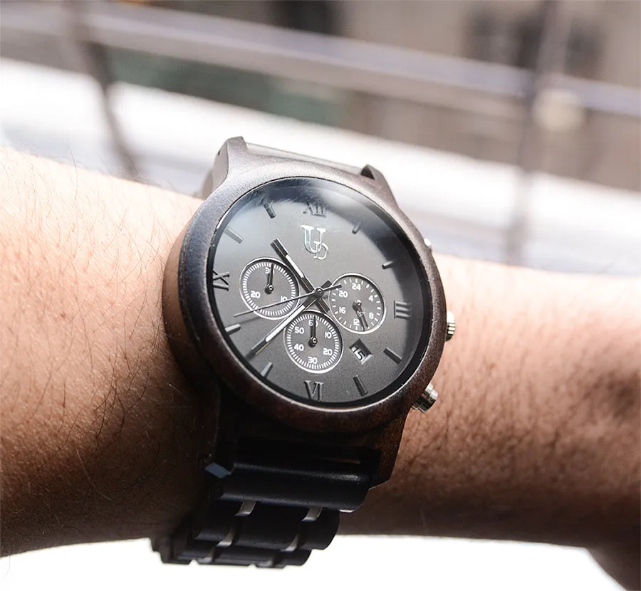 Modern Groomsmen Watches with Personalized Engraving