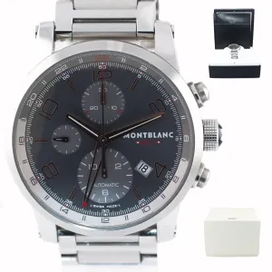 Montblanc Timewalker UTC 7263 Steel Chronograph Automatic Date 43mm Watch