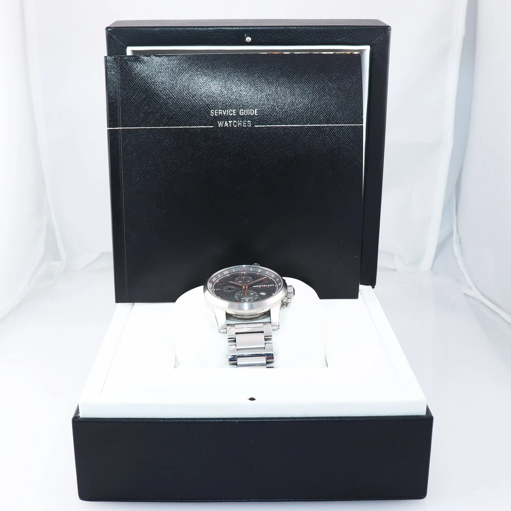Montblanc Timewalker UTC 7263 Steel Chronograph Automatic Date 43mm Watch