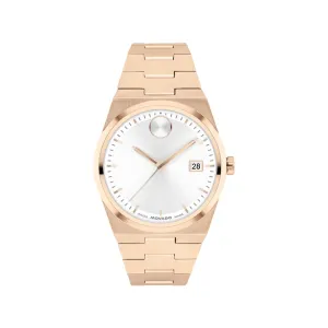 Movado Bold Quest Ladies Rose Gold Tone Watch
