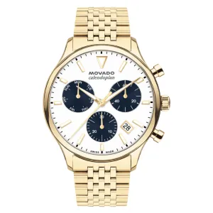 Movado Heritage Series Calendoplan Quartz Men's Watch 3650210