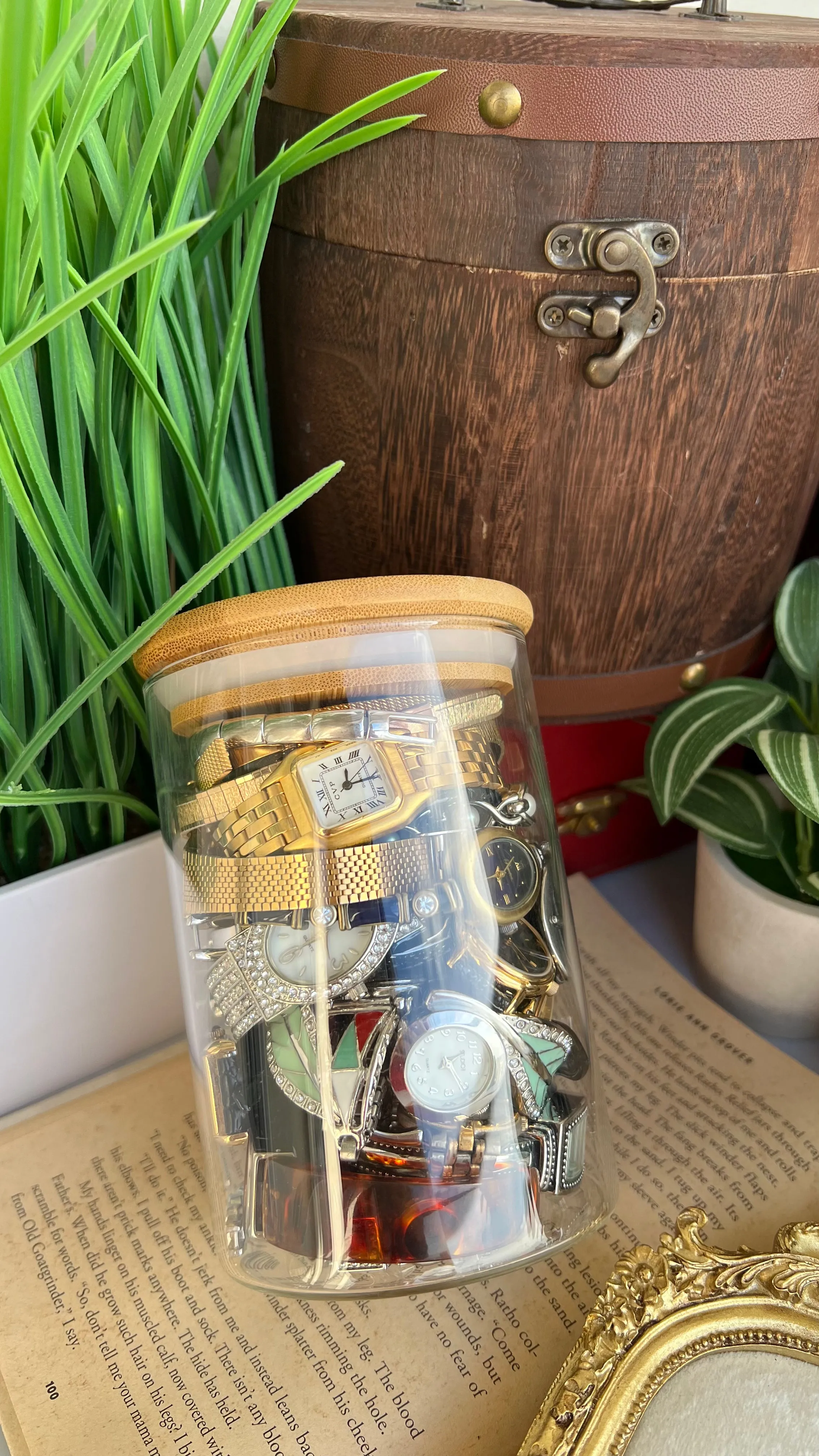 Mystery Jewelry Watch Jar