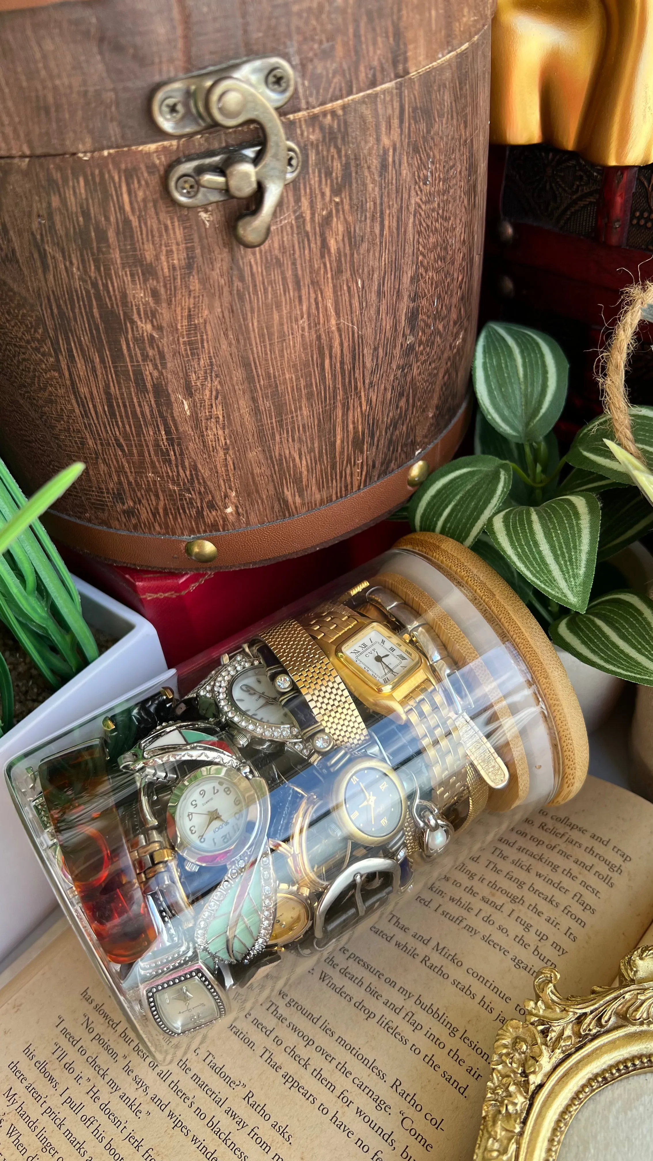 Mystery Jewelry Watch Jar