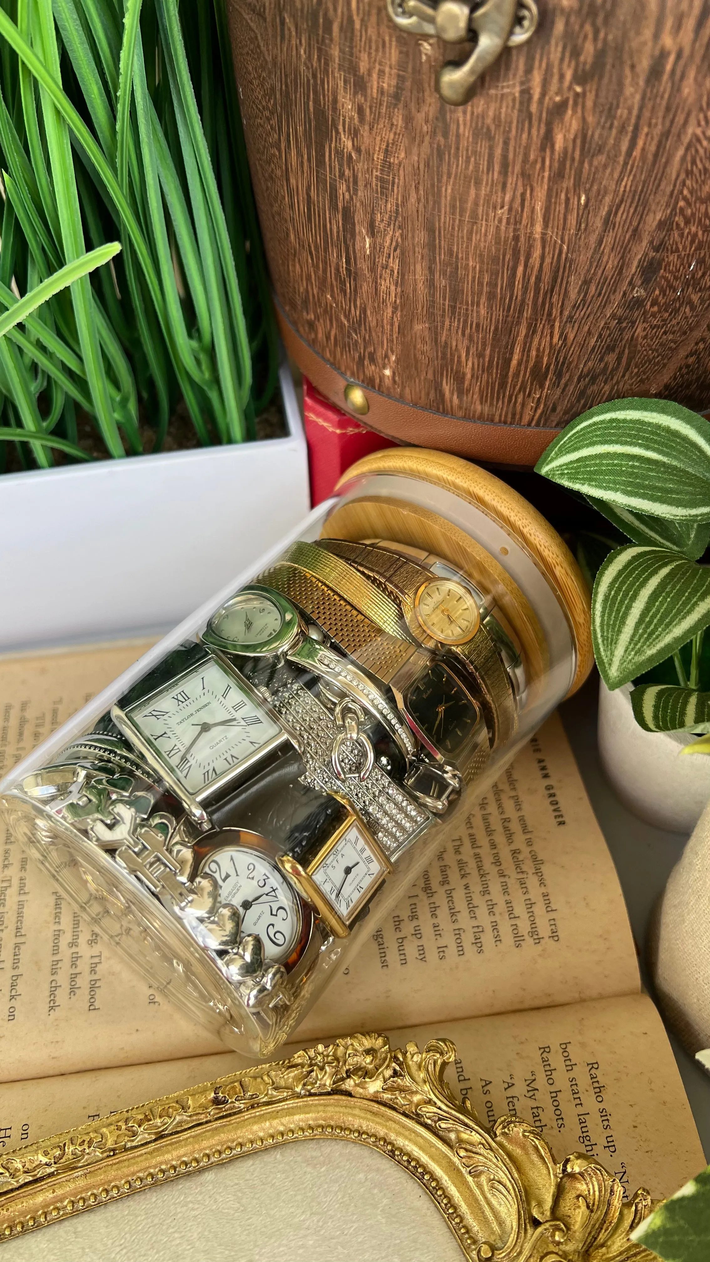 Mystery Jewelry Watch Jar