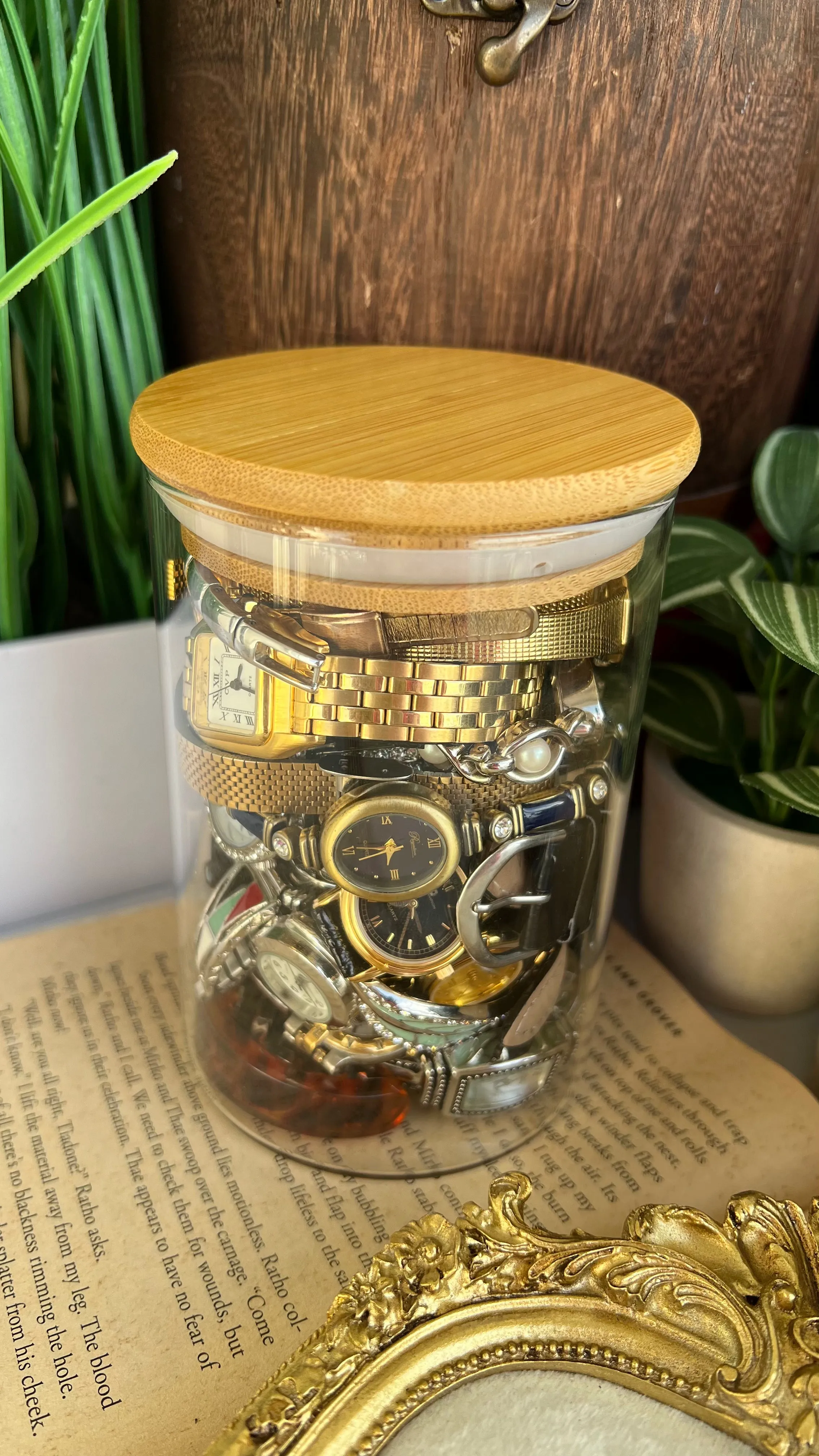 Mystery Jewelry Watch Jar