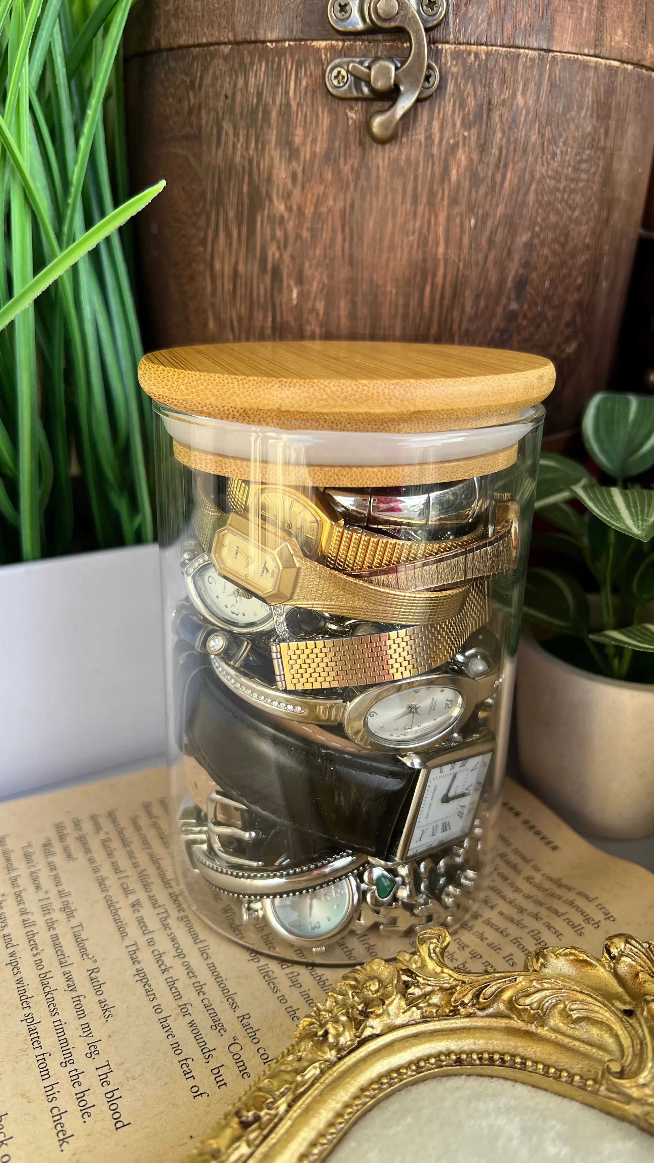 Mystery Jewelry Watch Jar