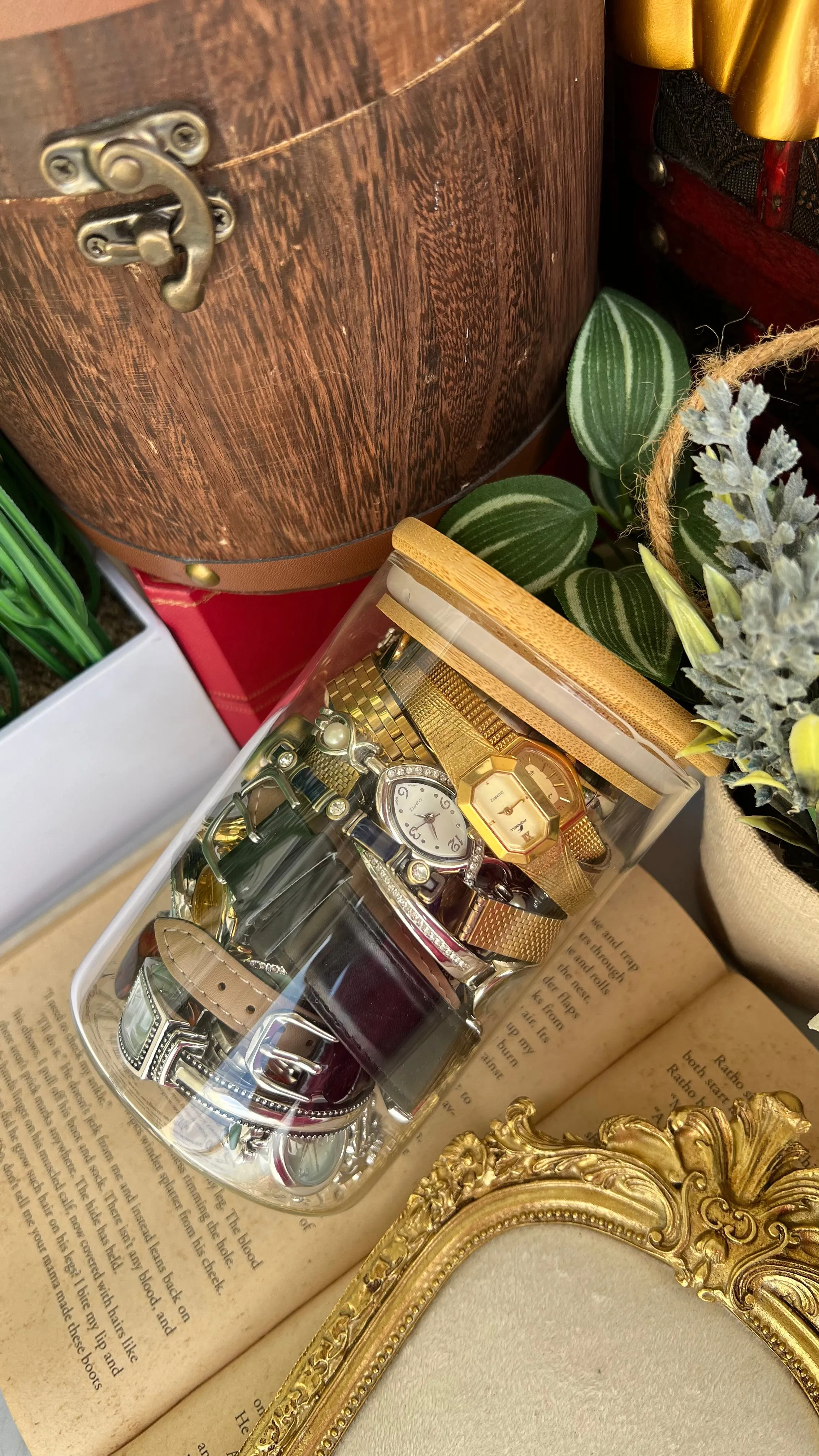 Mystery Jewelry Watch Jar