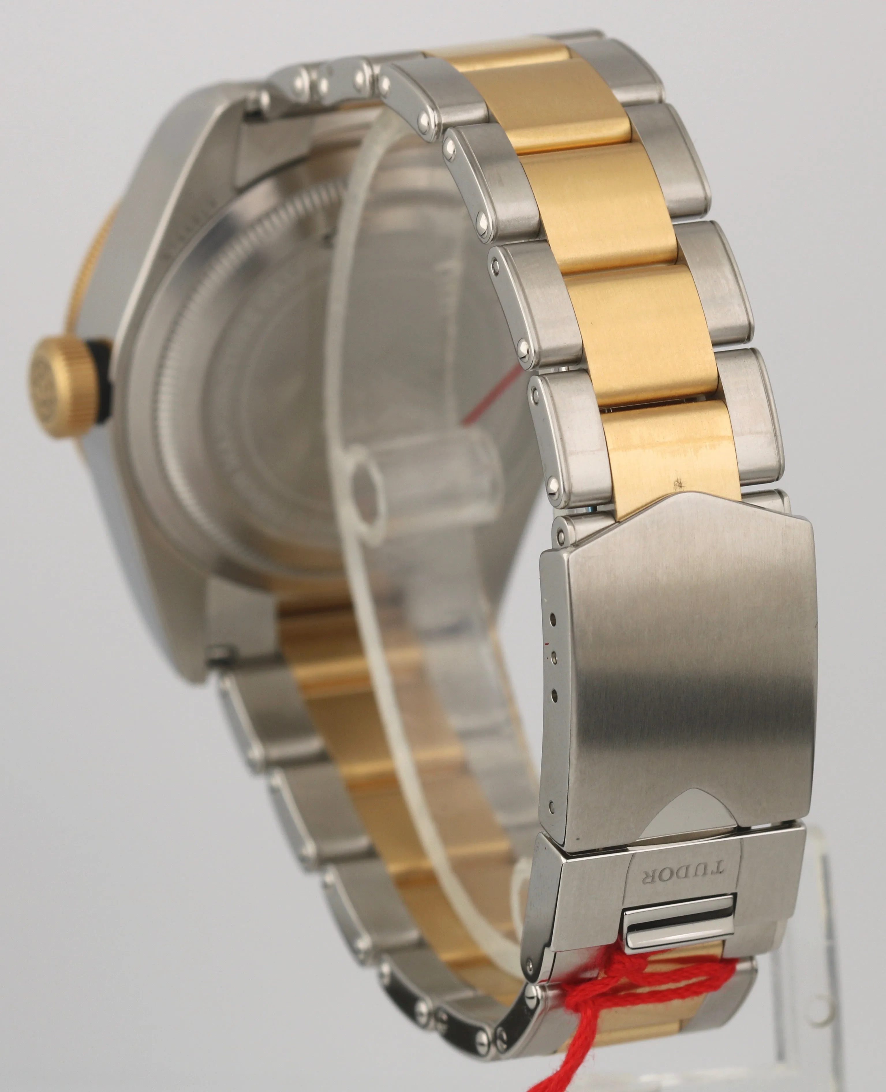NEW 2021 Tudor Black Bay Heritage Two-Tone Stainless Black 41mm Watch 79733