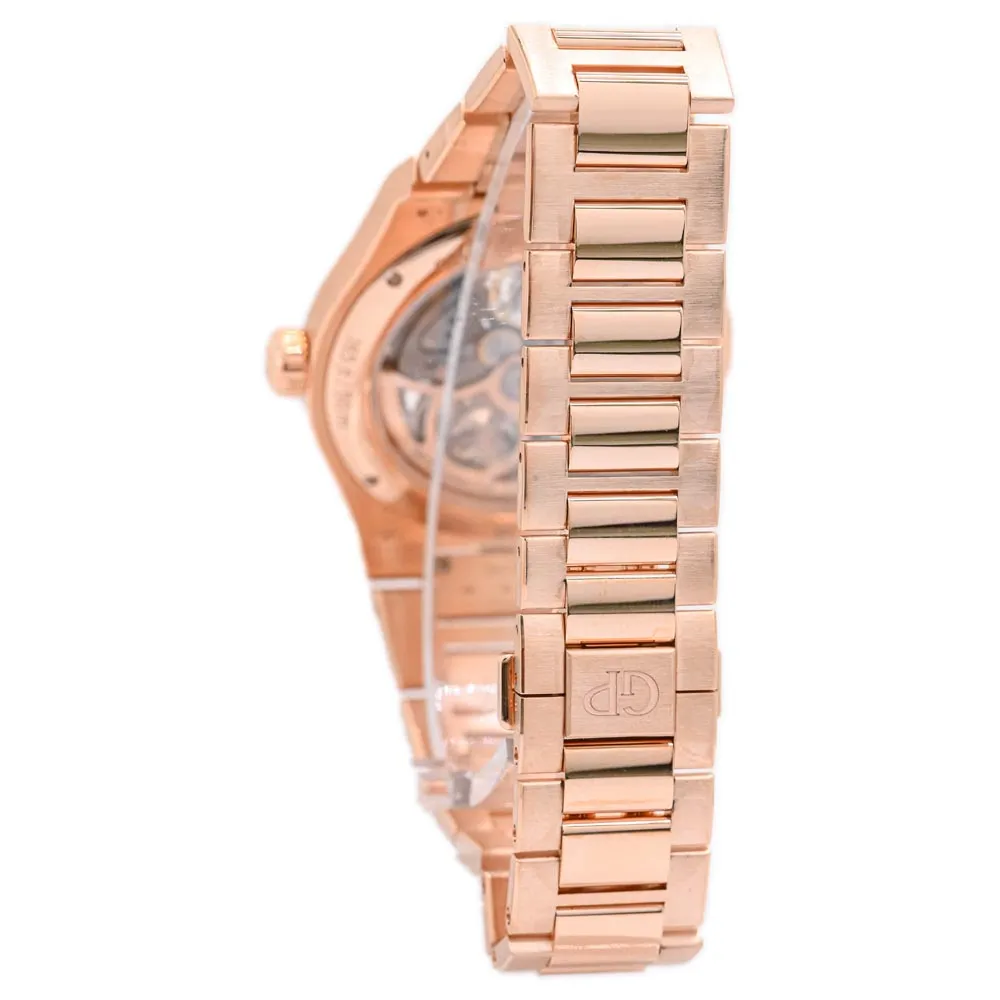 NEW! Girard Perregaux Men's Rose Gold 44mm Skelet Laureato Skeleton Dial Watch Ref# 81015-52-002-52A