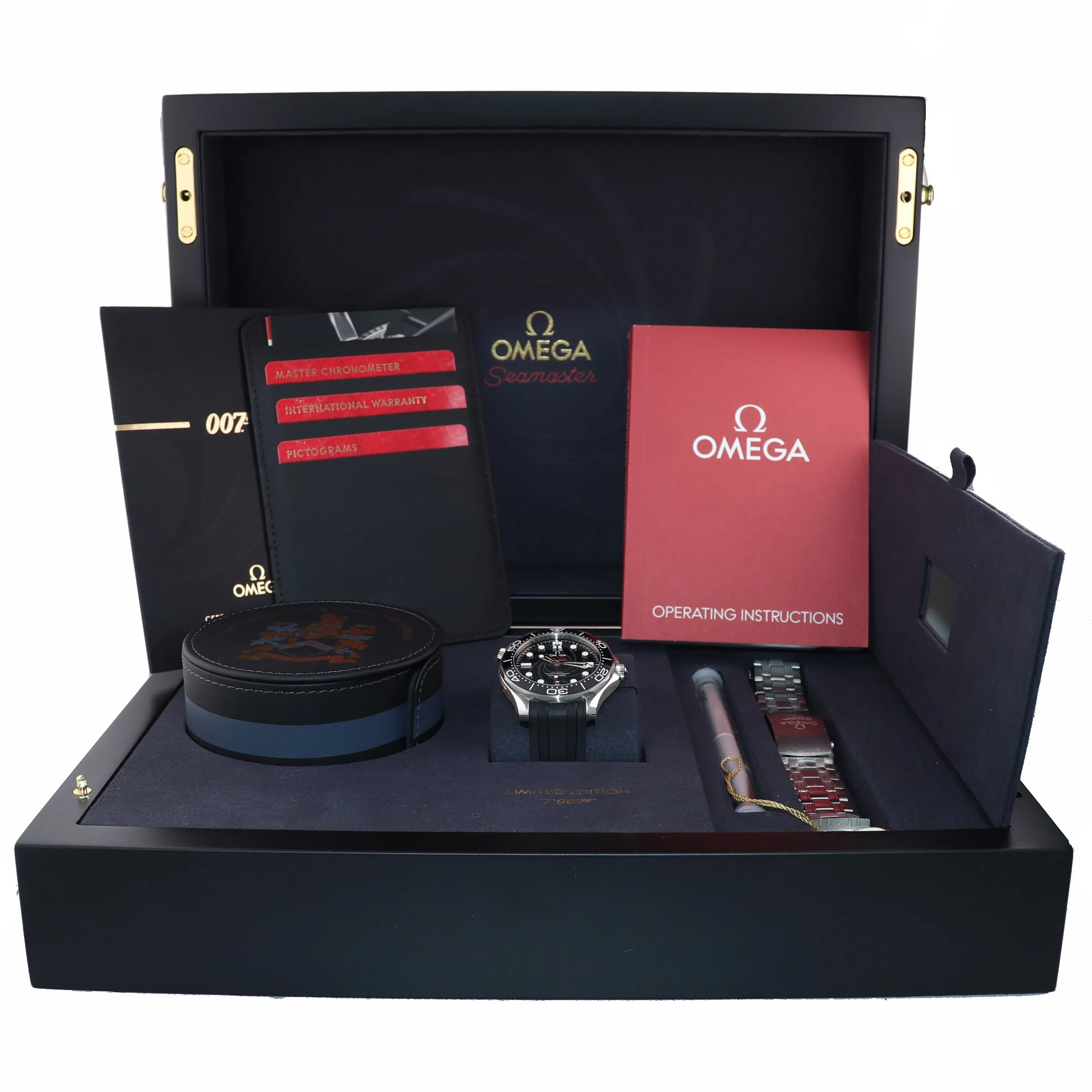 NEW Omega Seamaster 300M Limited 007 James Bond 210.22.42.20.01.004 42mm Watch