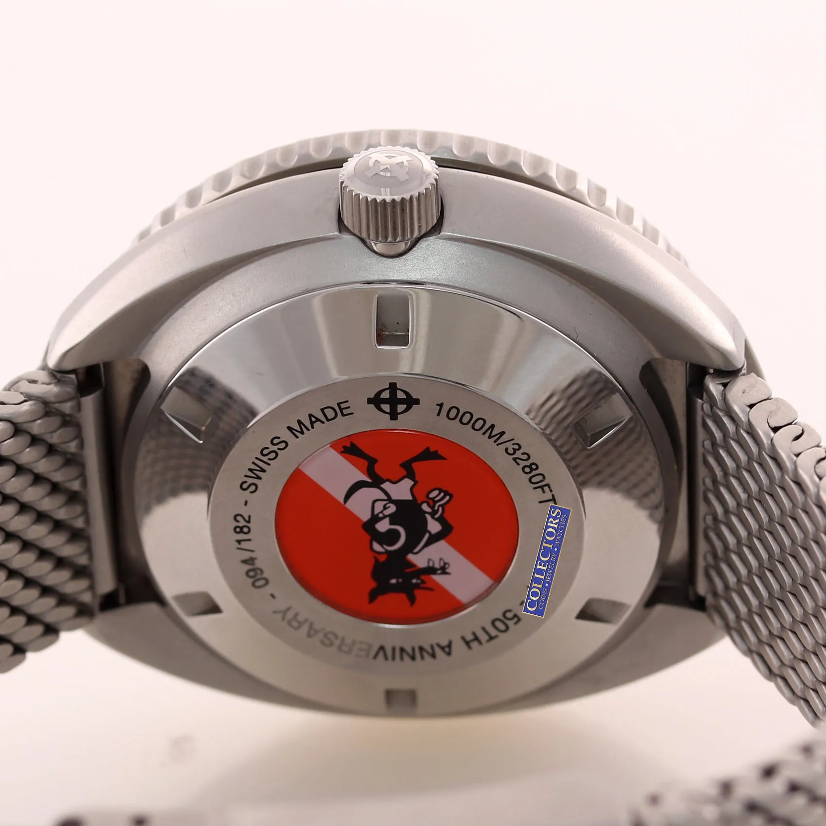 NEW PAPERS Zodiac Super Sea Wolf 68 50th Anniversary 44mm ZO9507 Steel Watch
