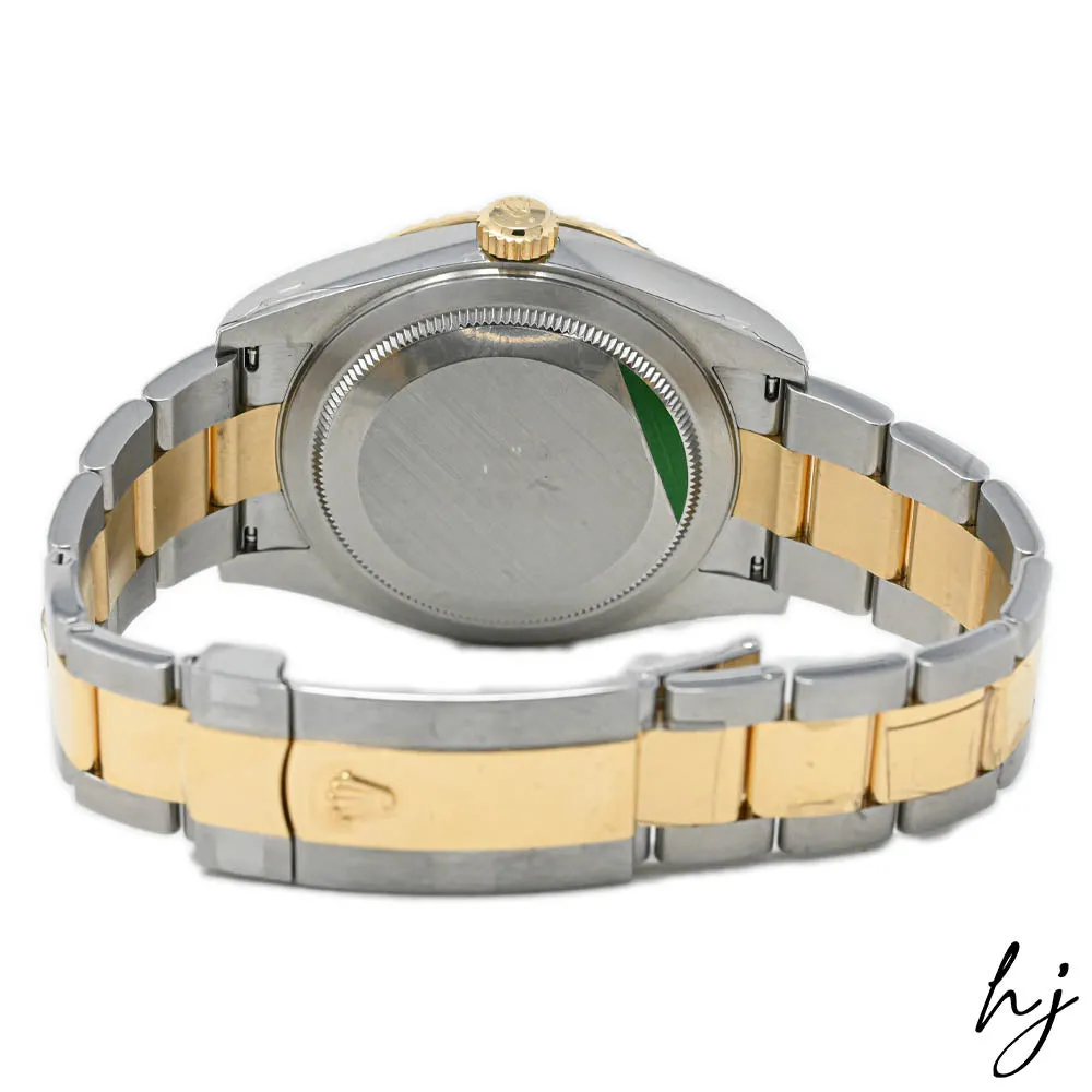New! Rolex Men's Sky-Dweller 18K Yellow Gold & Steel 42mm White Stick Dial Watch Reference #: 326933