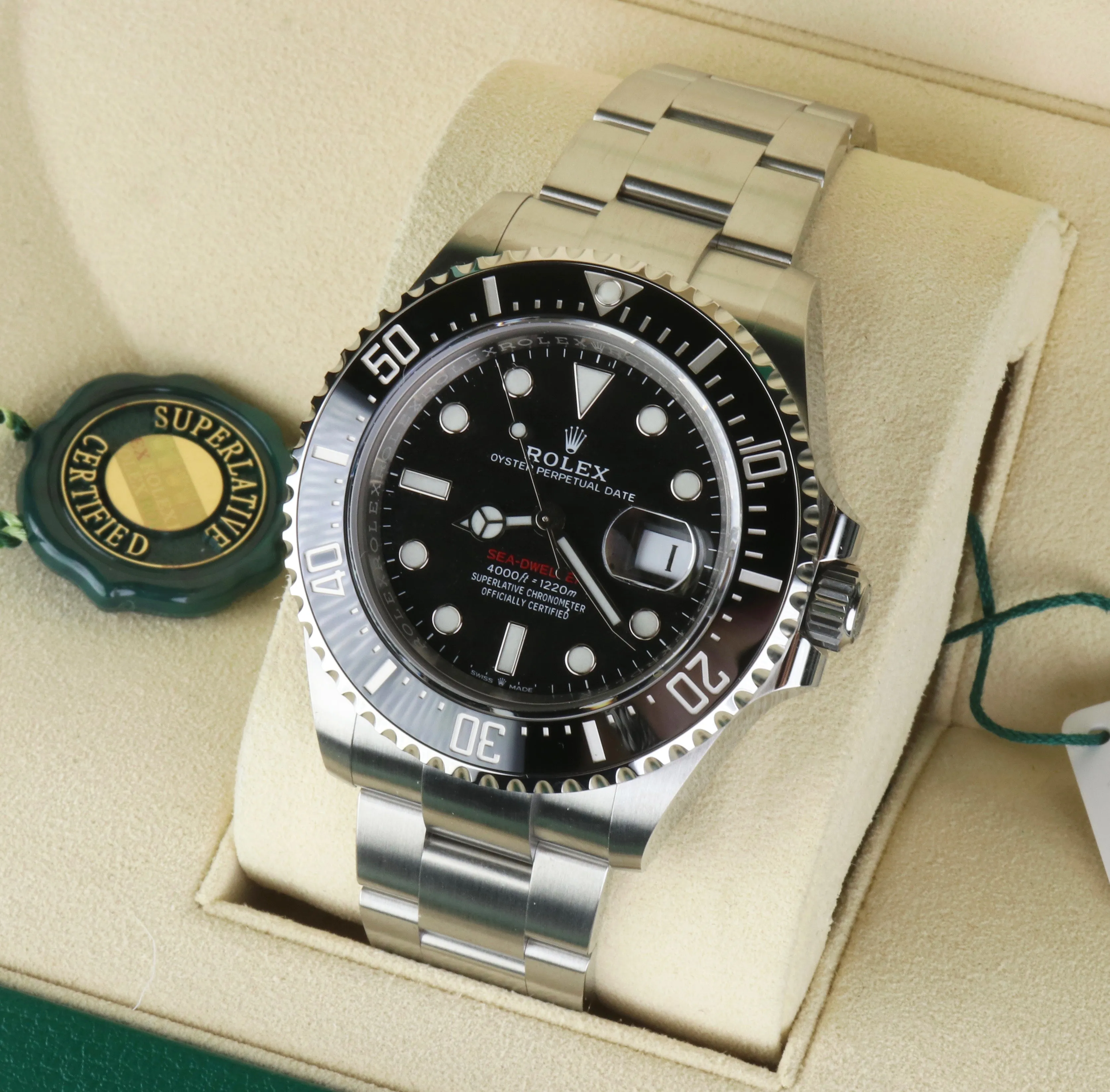 NEW SEPT 2020 Rolex Red Sea-Dweller 43mm Mark II 50th Anniversary Stainless 1266