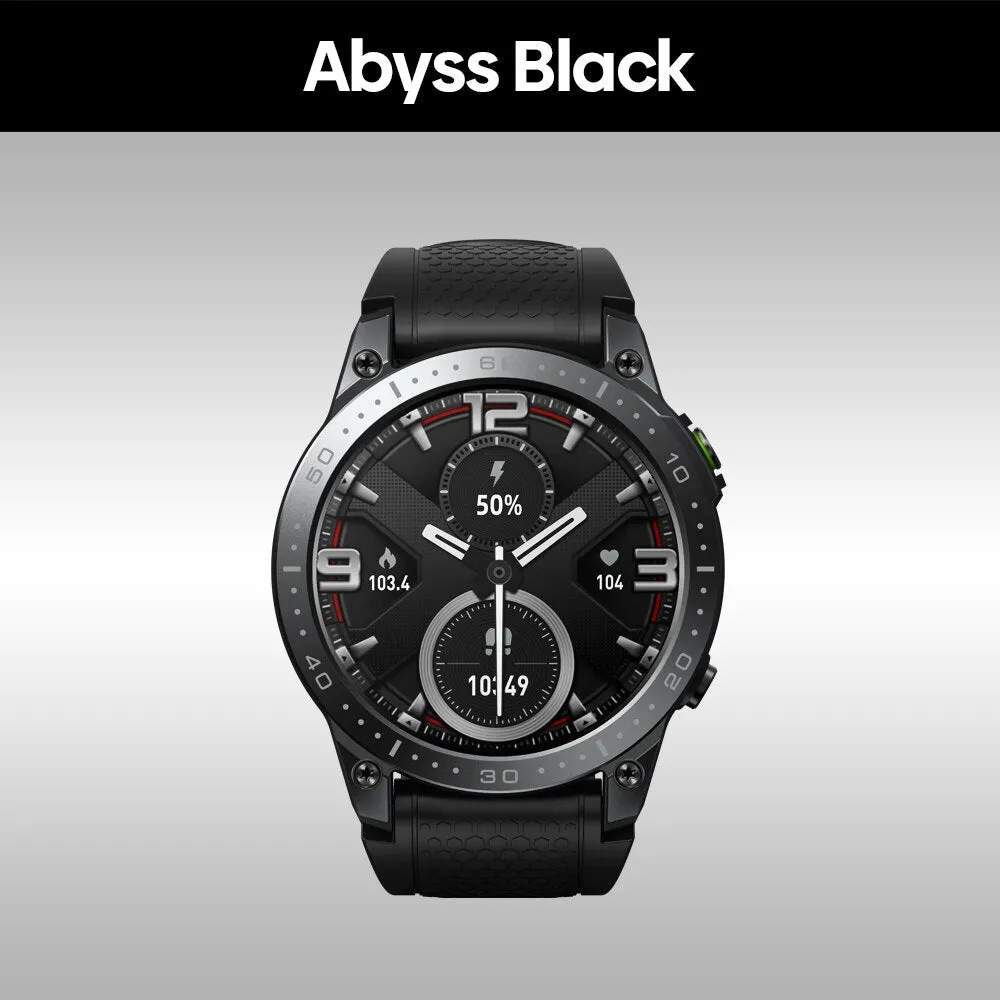 New Zeblaze Ares 3 Pro Smart Watch Ultra HD AMOLED Display Voice Calling 100  Sports Modes 24H Health Monitor Smartwatch for Men
